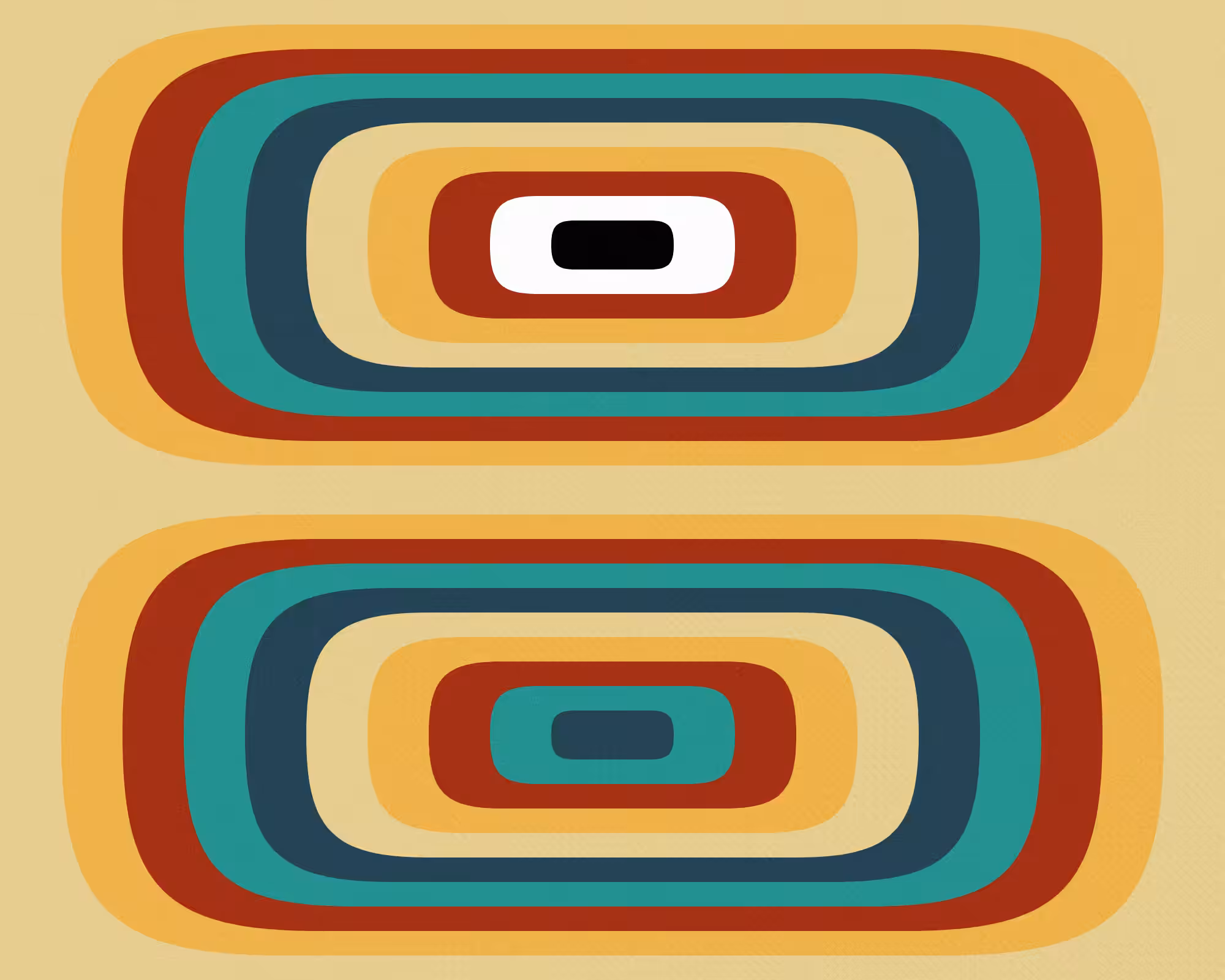 Alternating bands of color #86