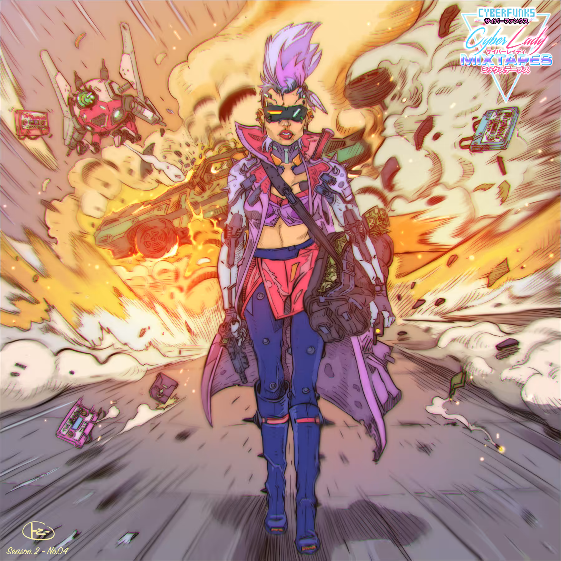 Cyberfunks-Season 2, CyberLady Mixtapes No.4