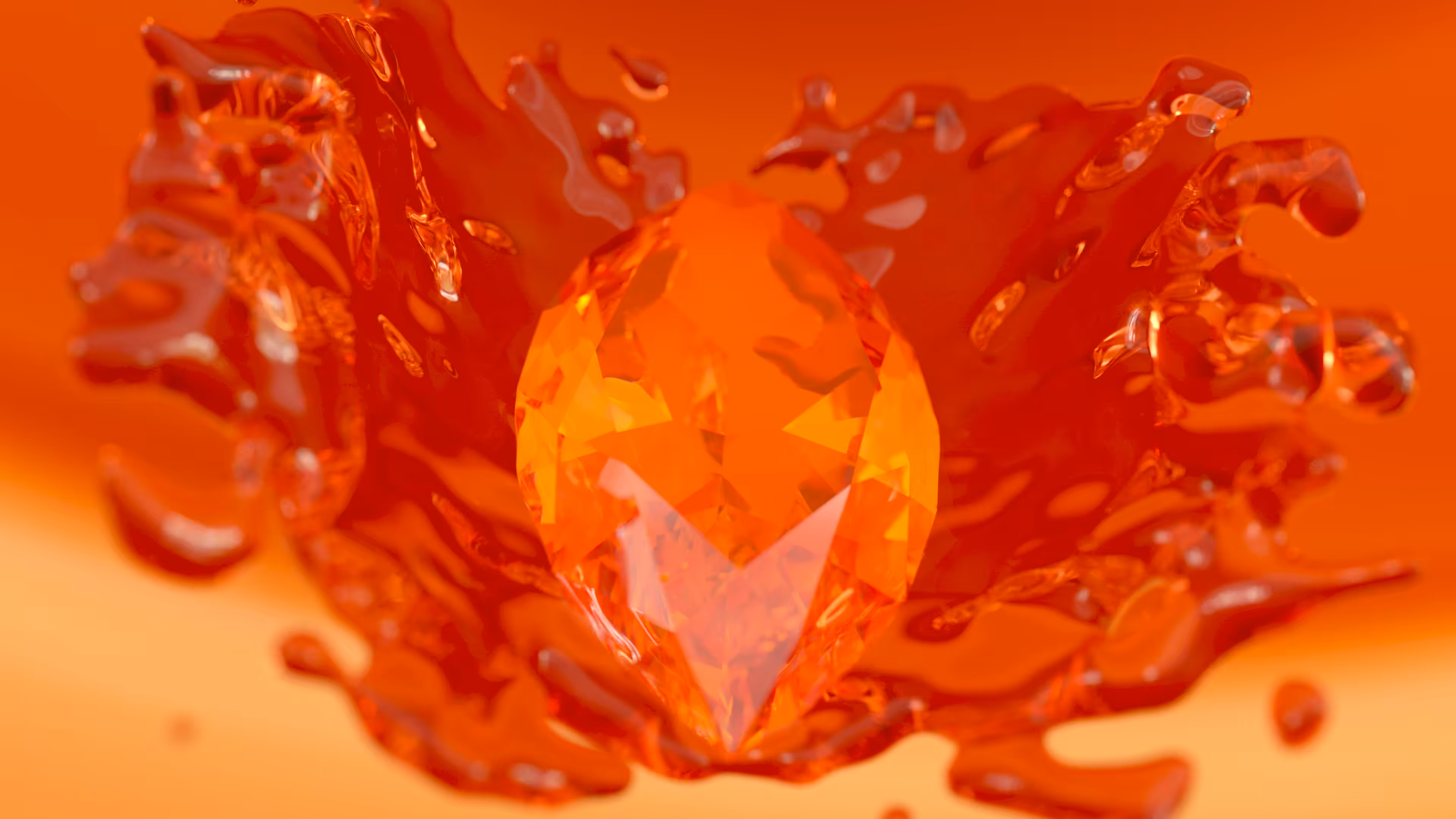 Splash - Fire Opal