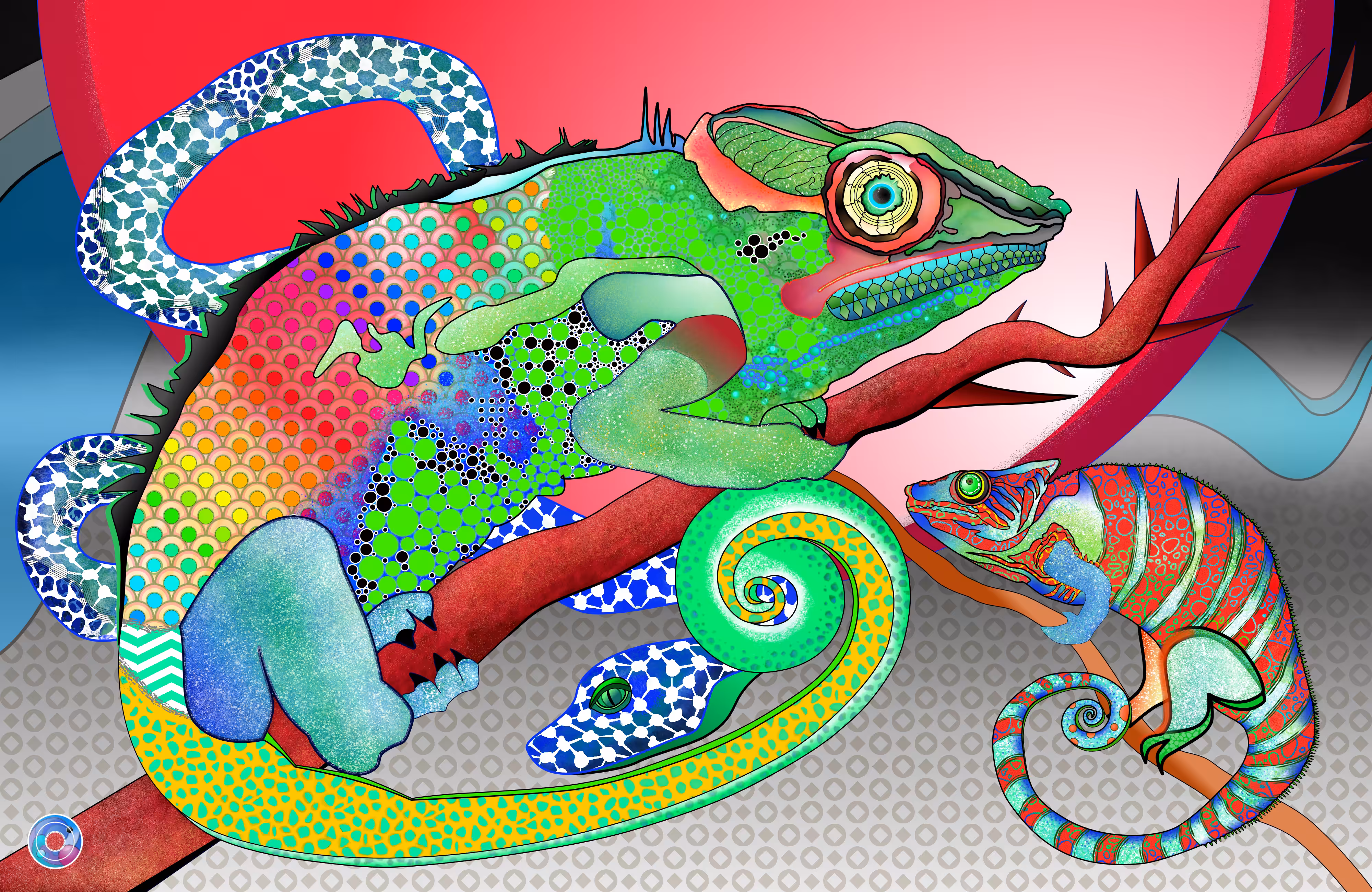 Colorful creatures