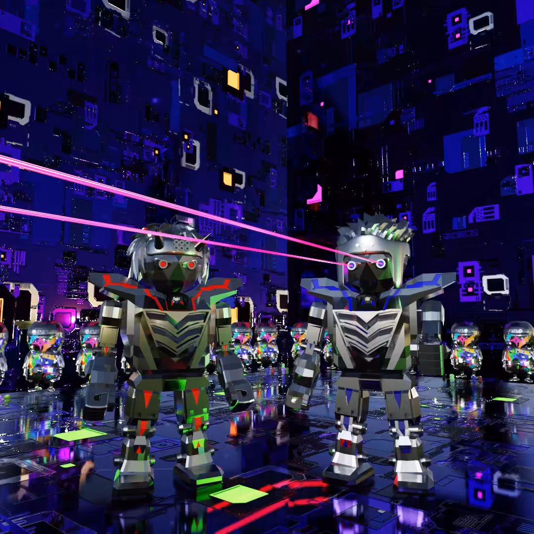 Autumn of NFTART SPECIAL 2 - NINJA ROBBOT -