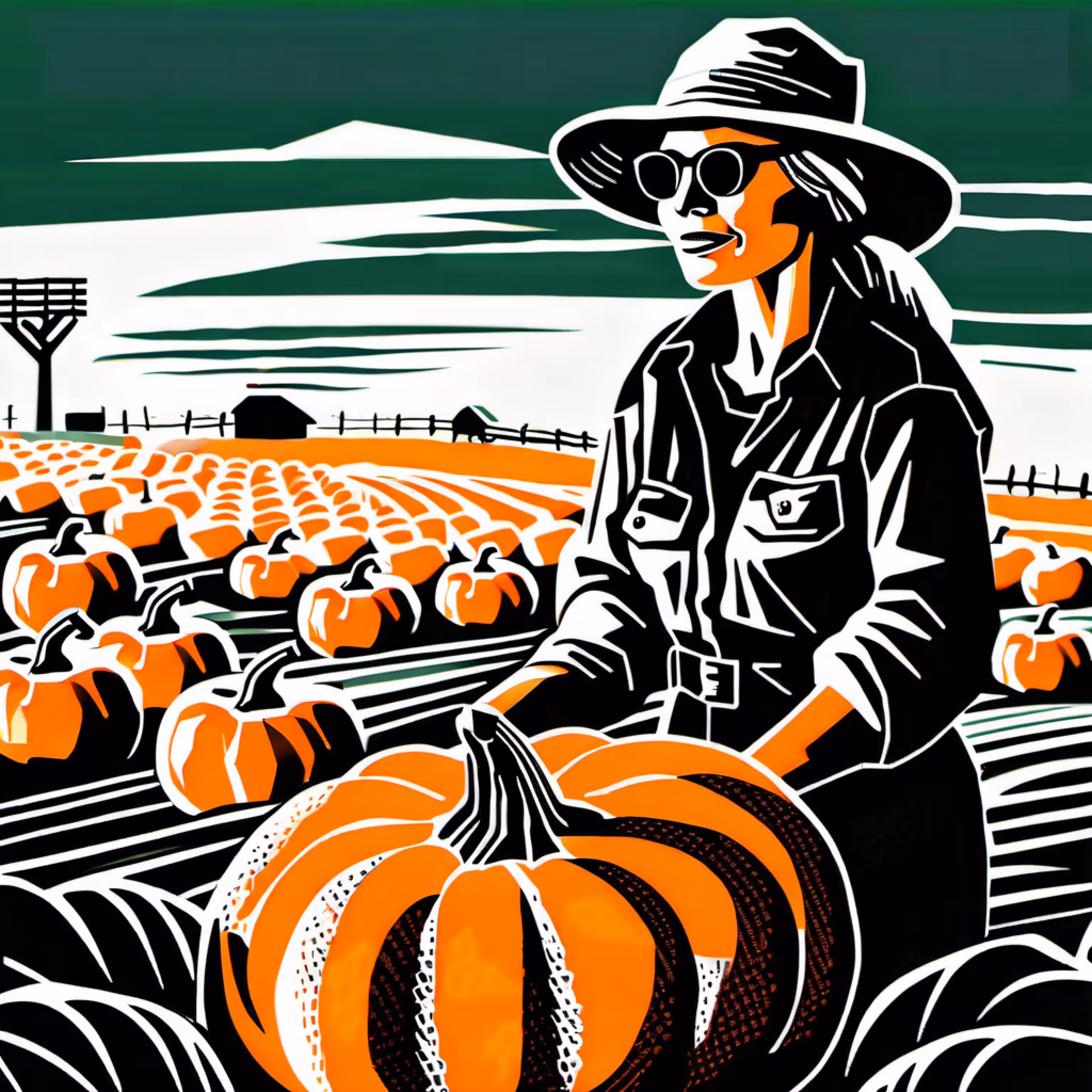 Workforce Portrait / Pumpkin Farmer #10