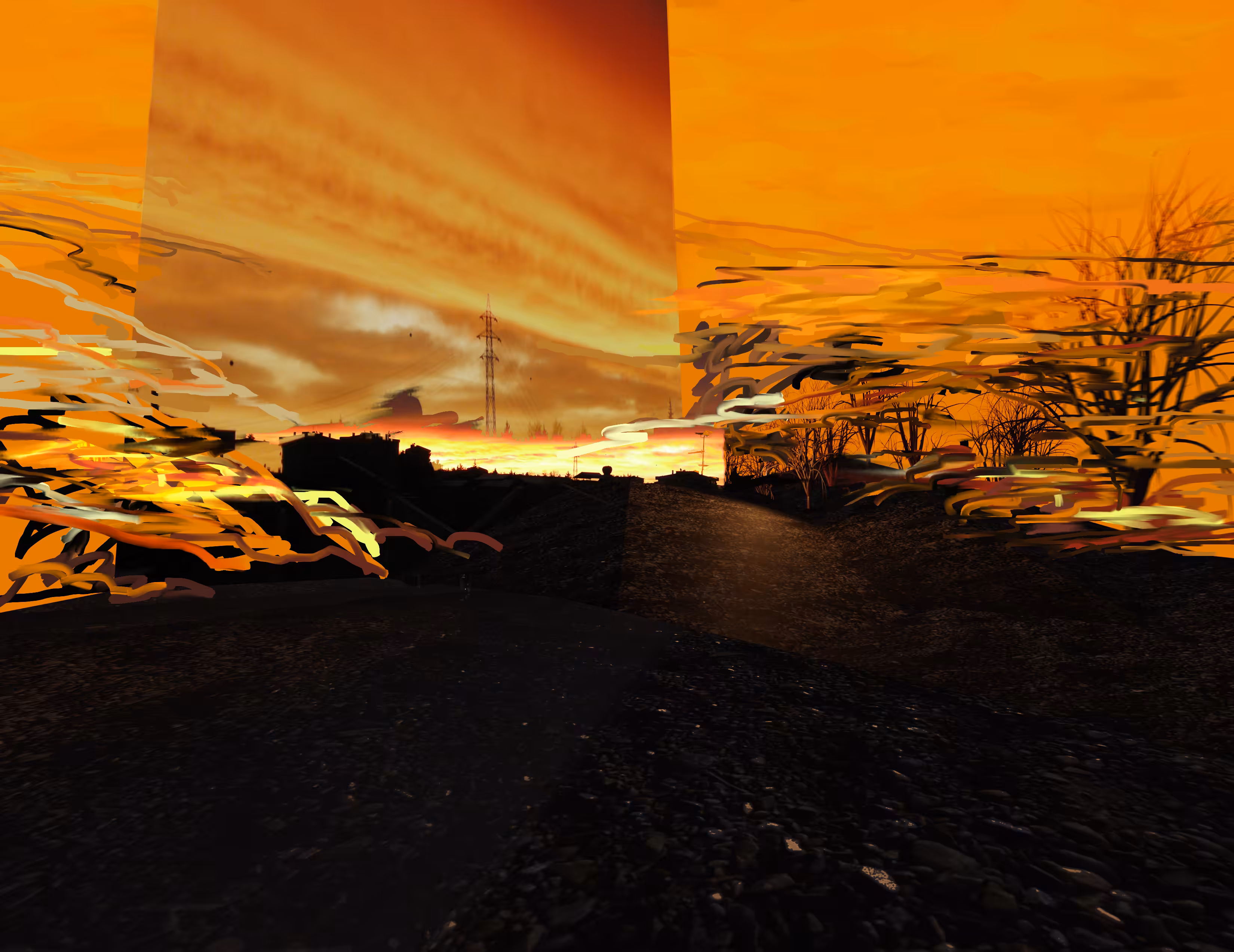 Burning Despair Does Ache