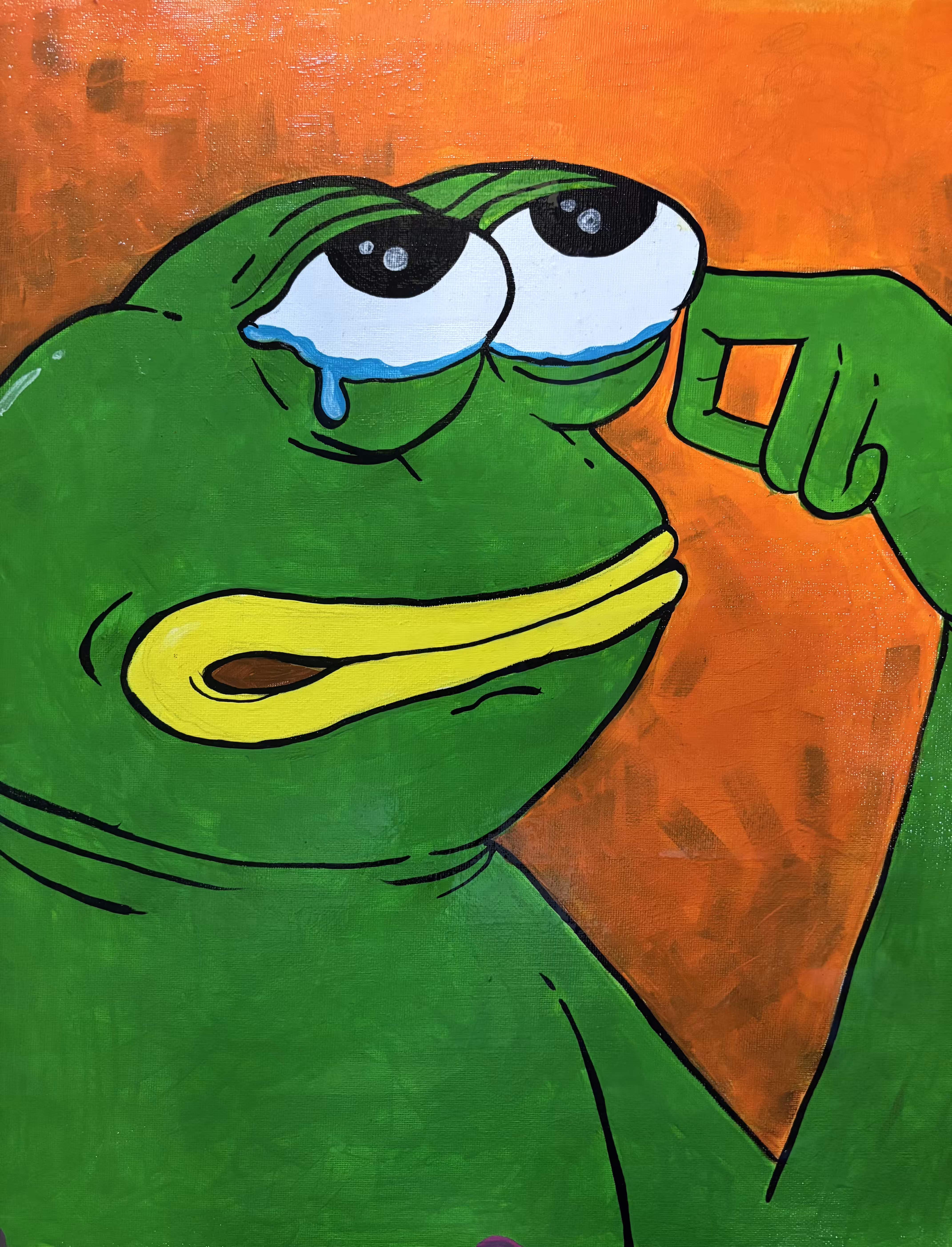 Pepe sad