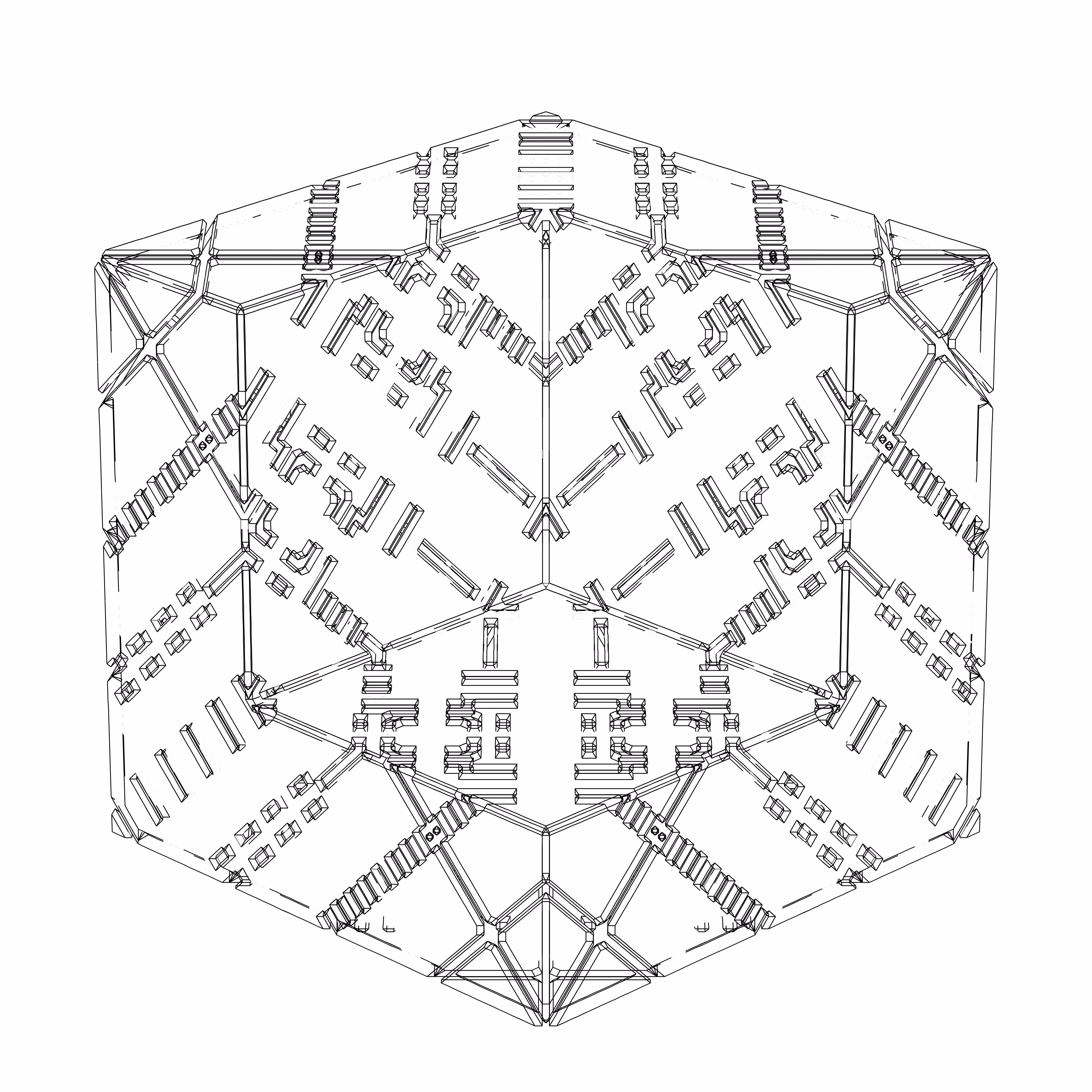 LL21 Alien Art Cube #498