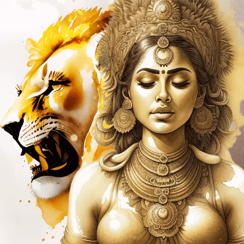 Rati and Lion #4