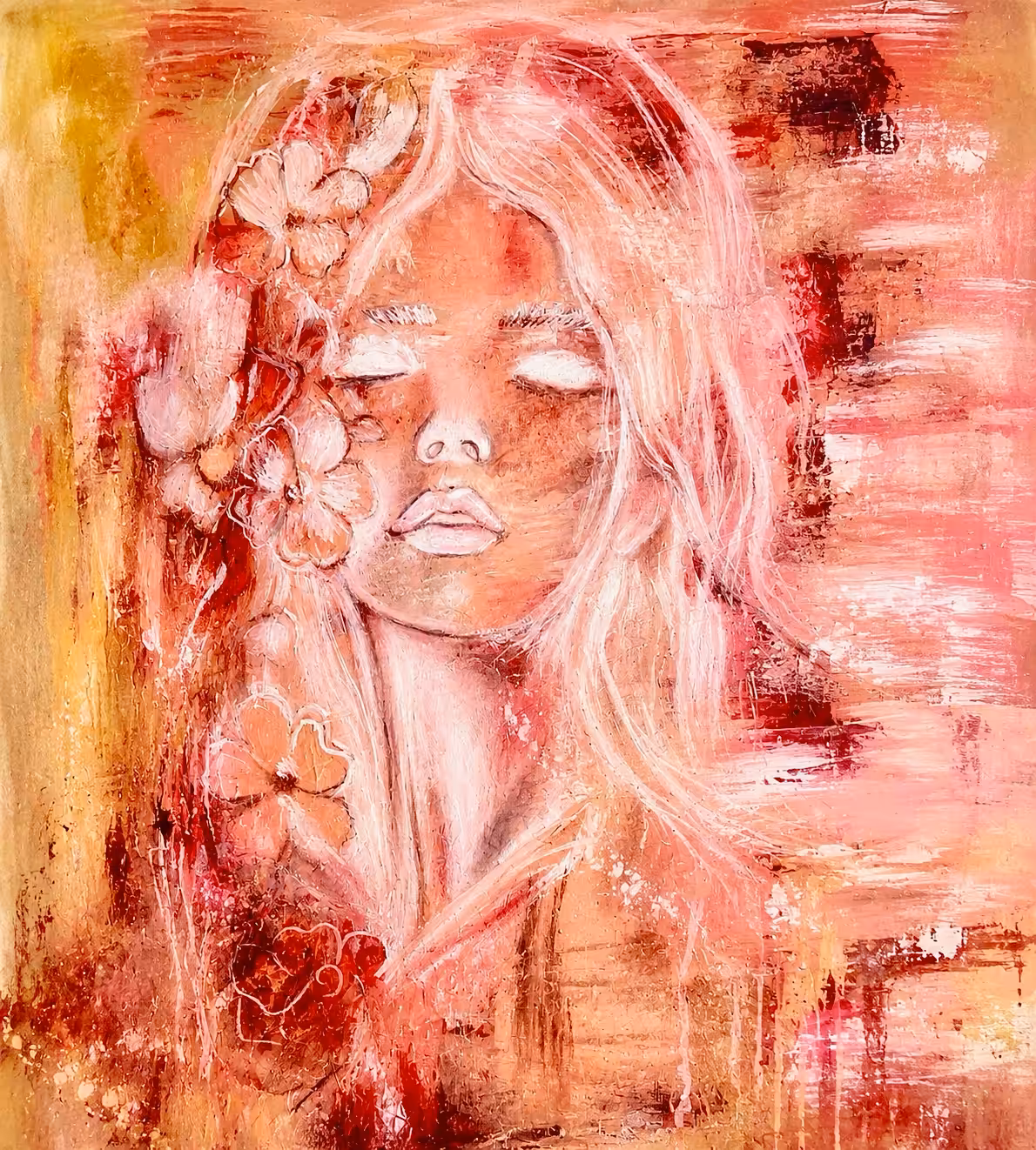 Whispers in Peach Light