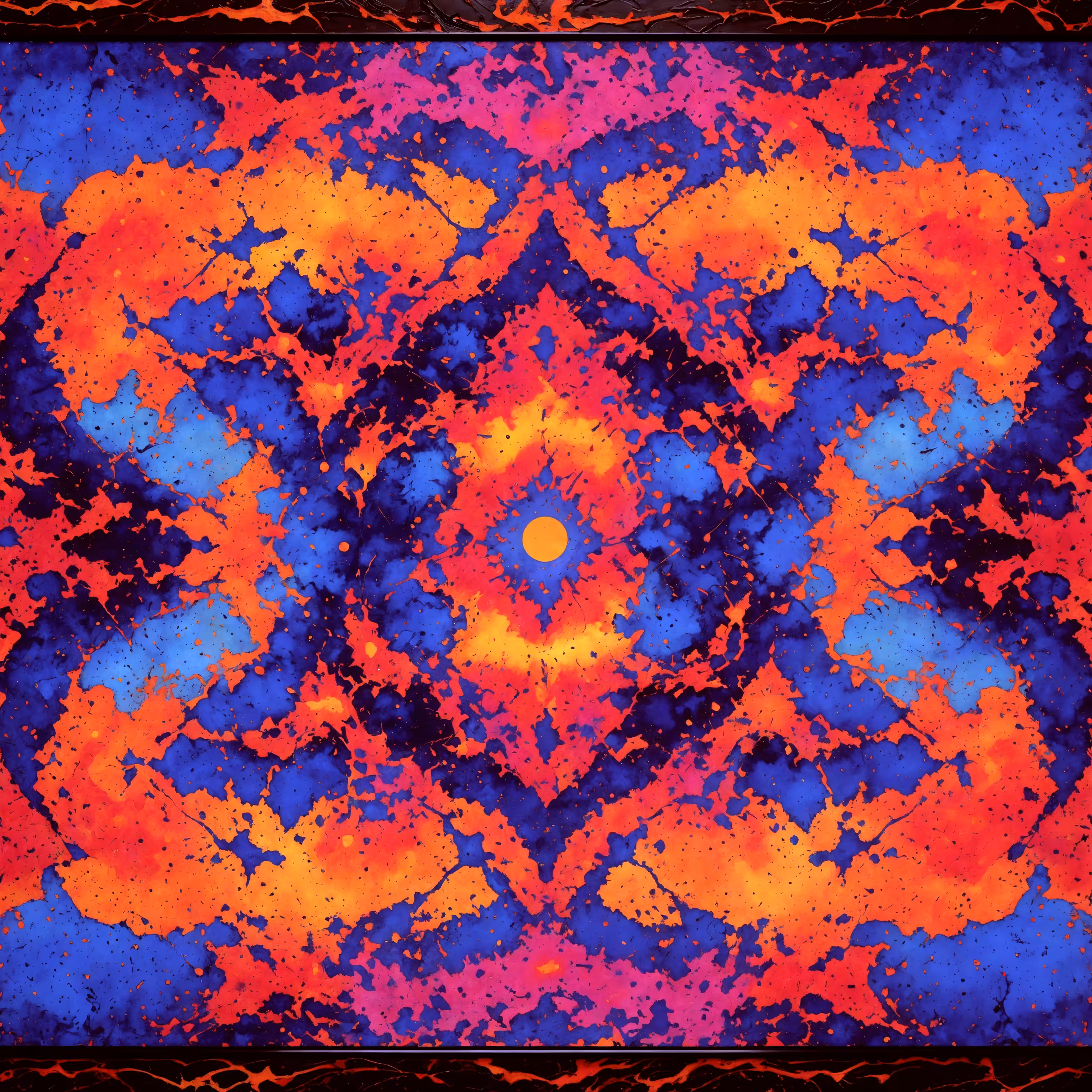 Vibrant Etherial Sunset 8K By Jackson Pollock, Mark Rothko, Van Gogh