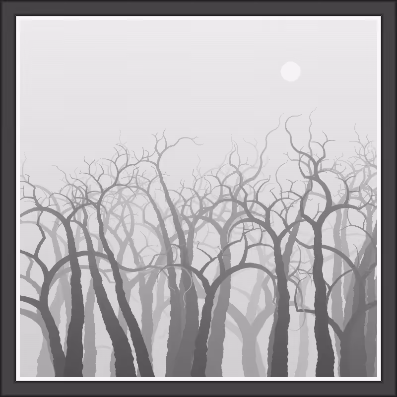 The Foggy Trees #141