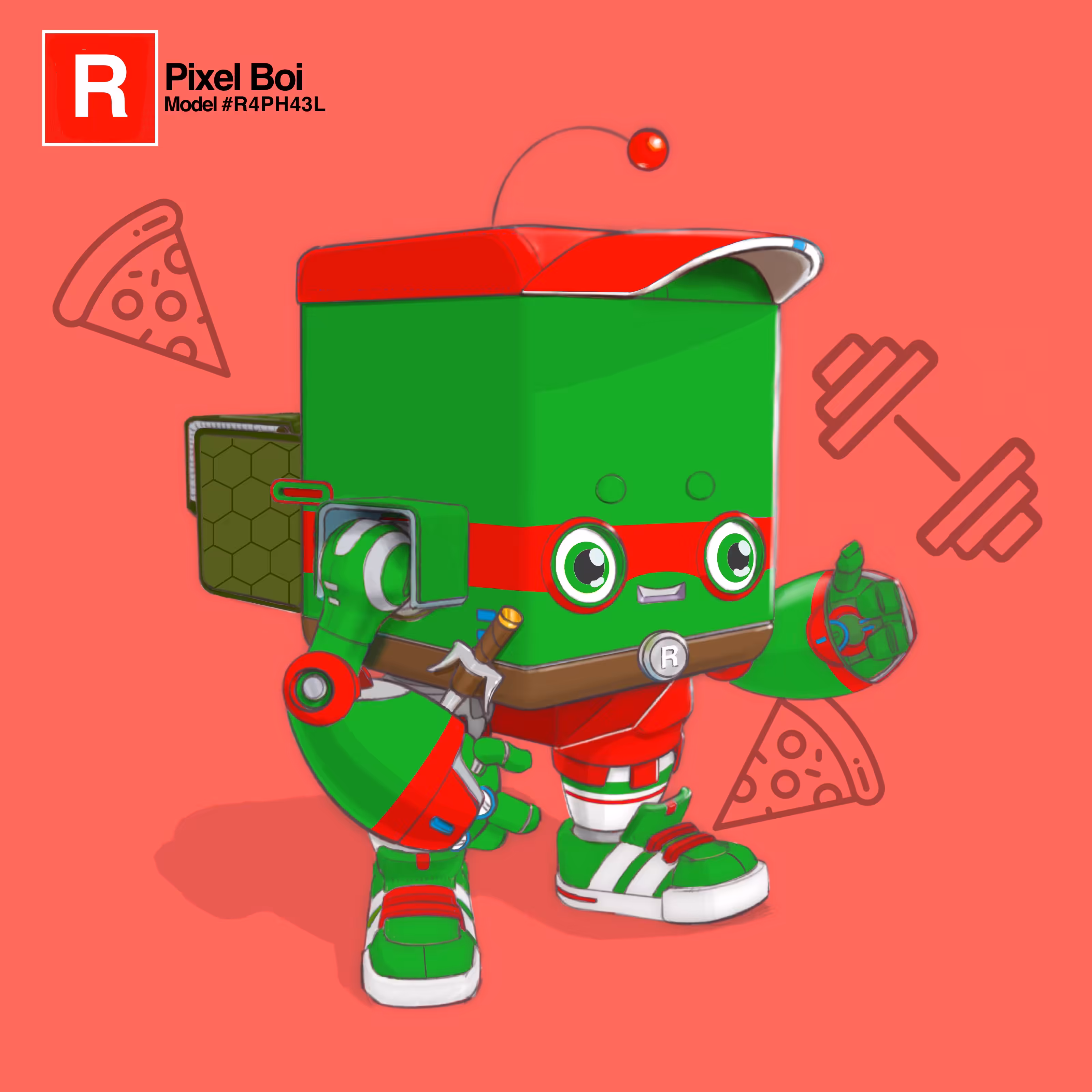 Pixel Boi - R4PH43L