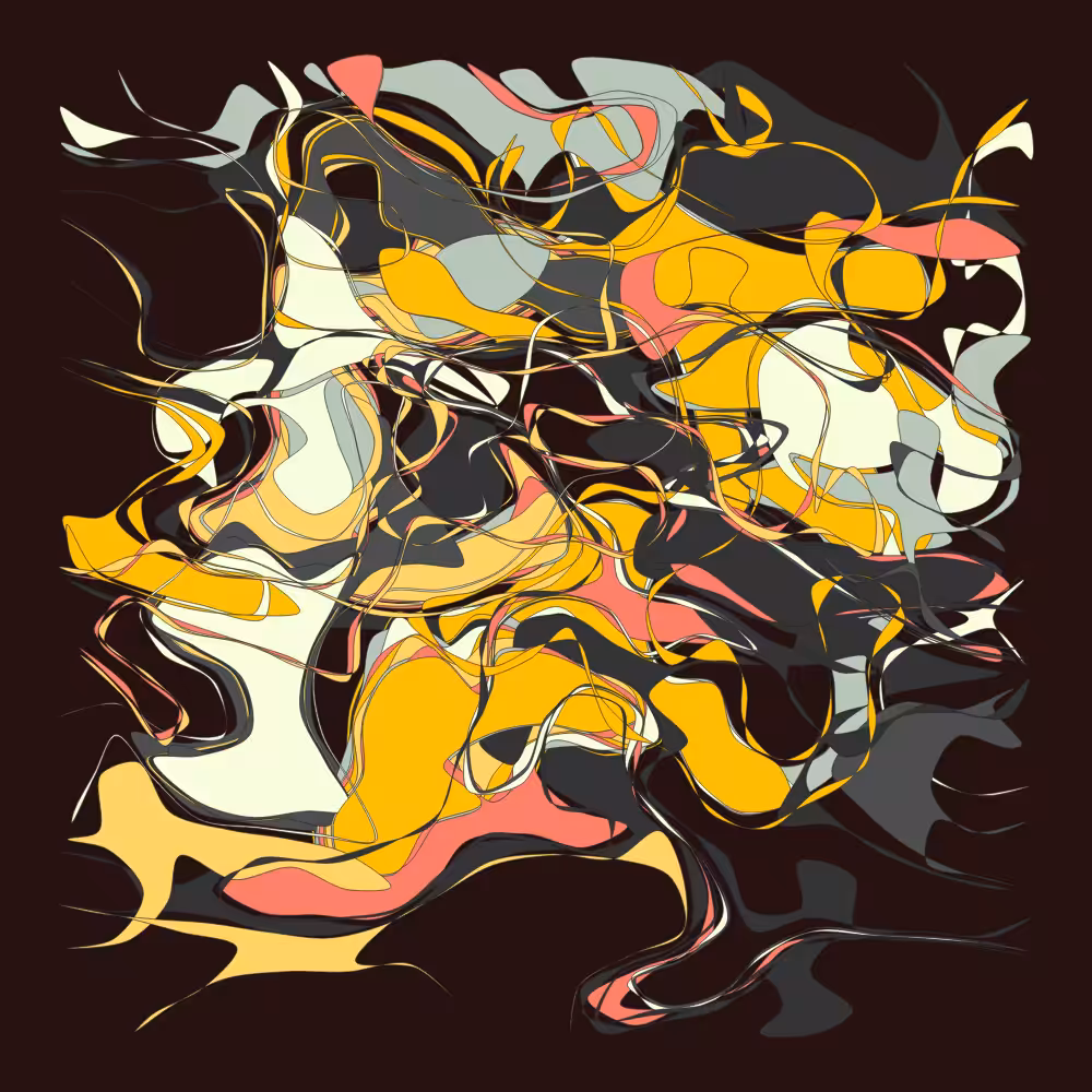 Geometric colorful shapes 3 #14