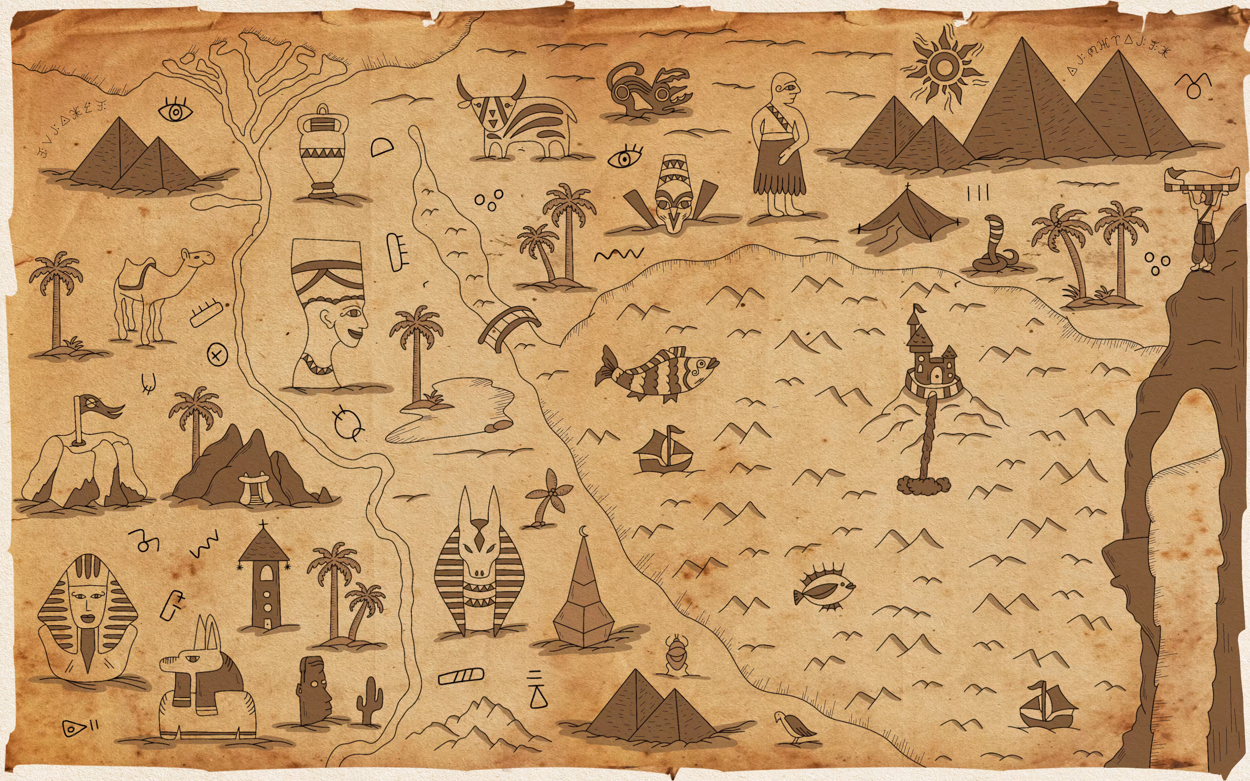 Ra's Secret Map