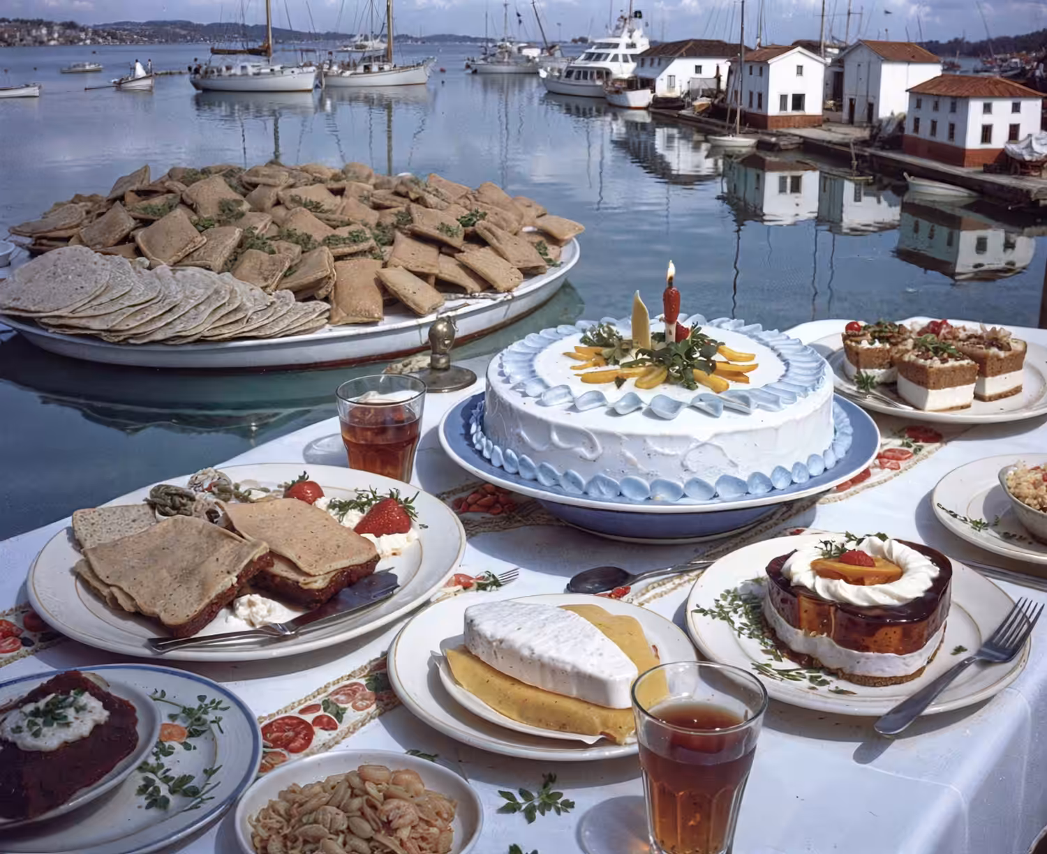 Cake and Sails
