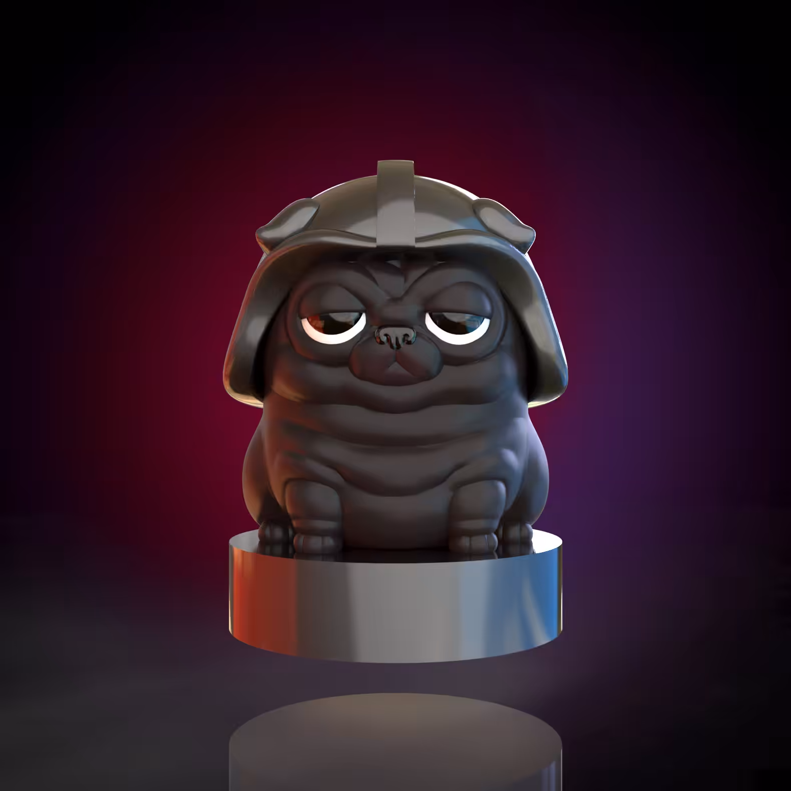31 Pug Vader : Black Edition