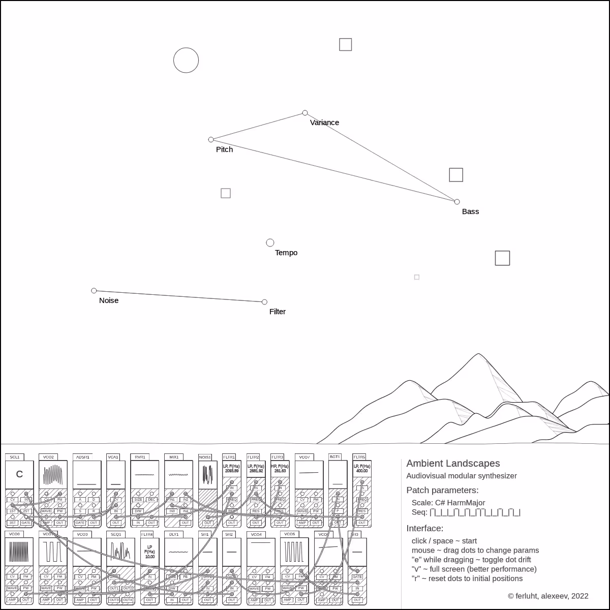 Ambient Landscapes synthesizer #16