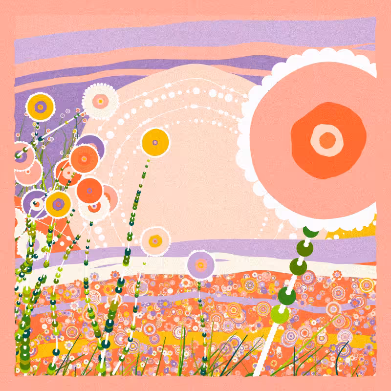 Hippy Flowers #138