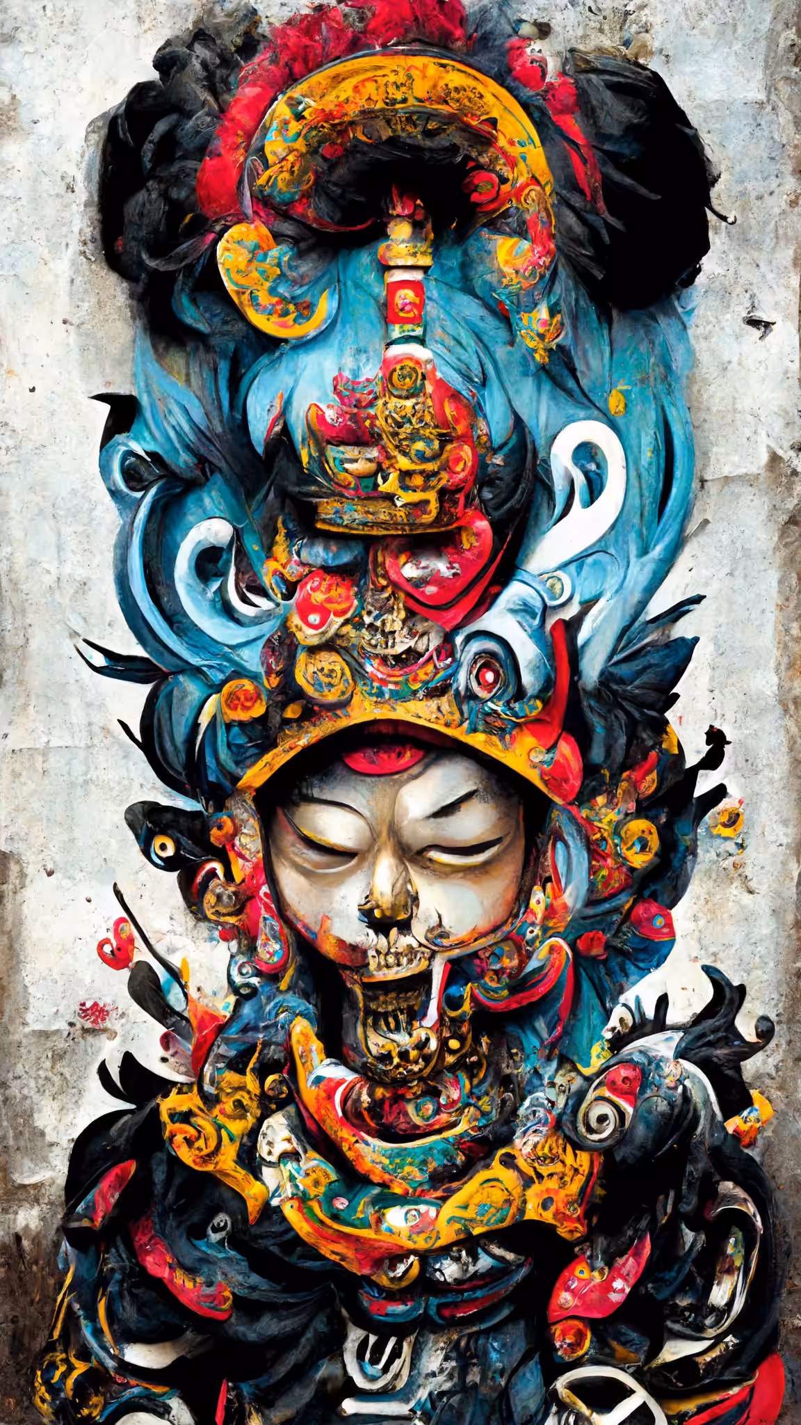 Self-manifested graffiti #6