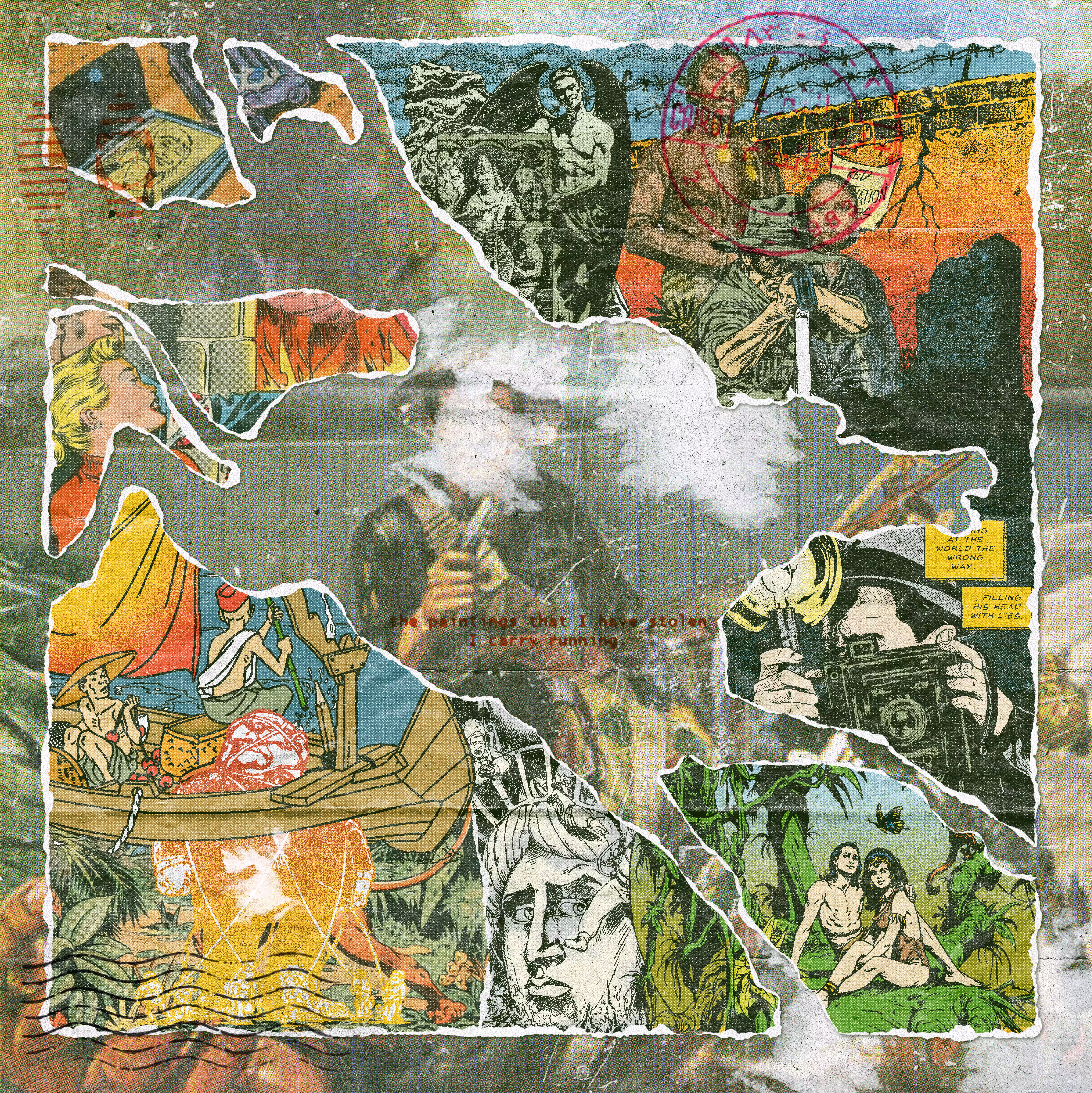 The Paintings That I Have Stolen I Carry Running