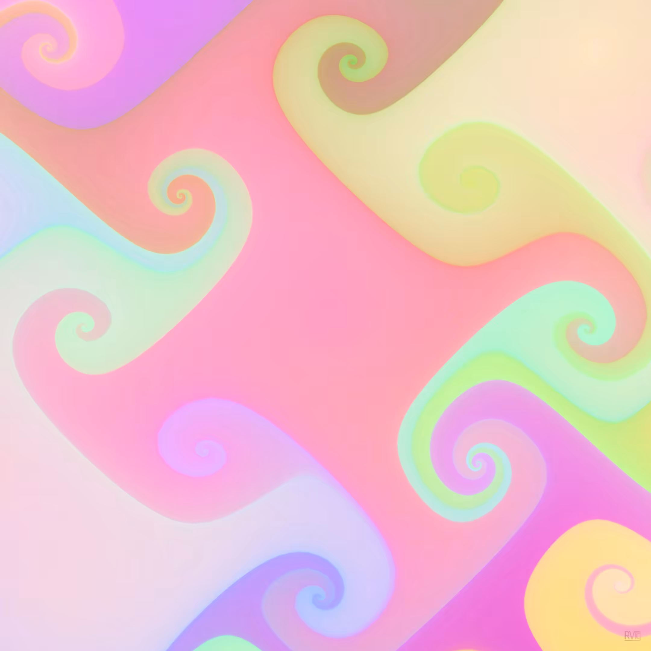 Color spirals 3/4