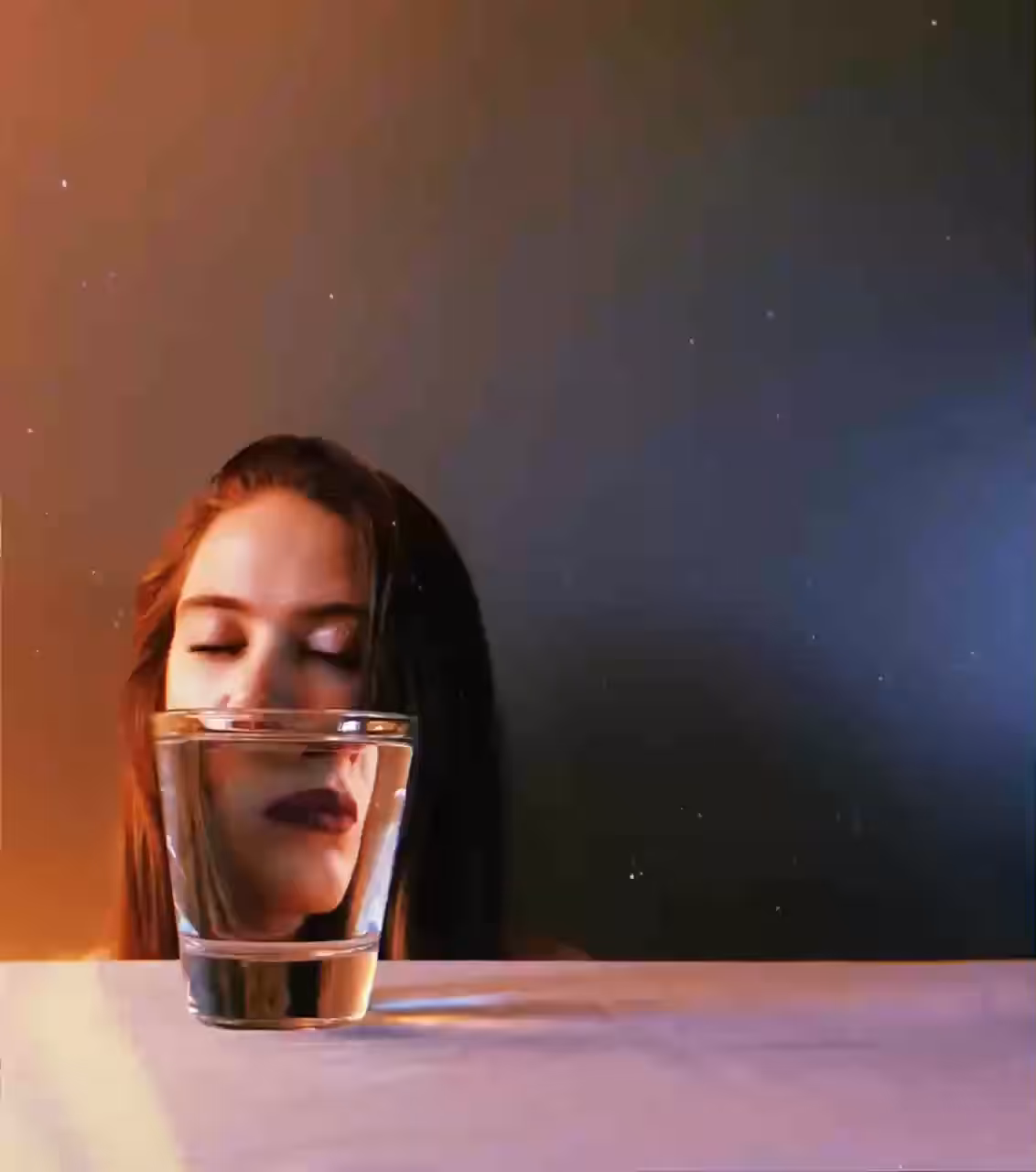 close your eyes