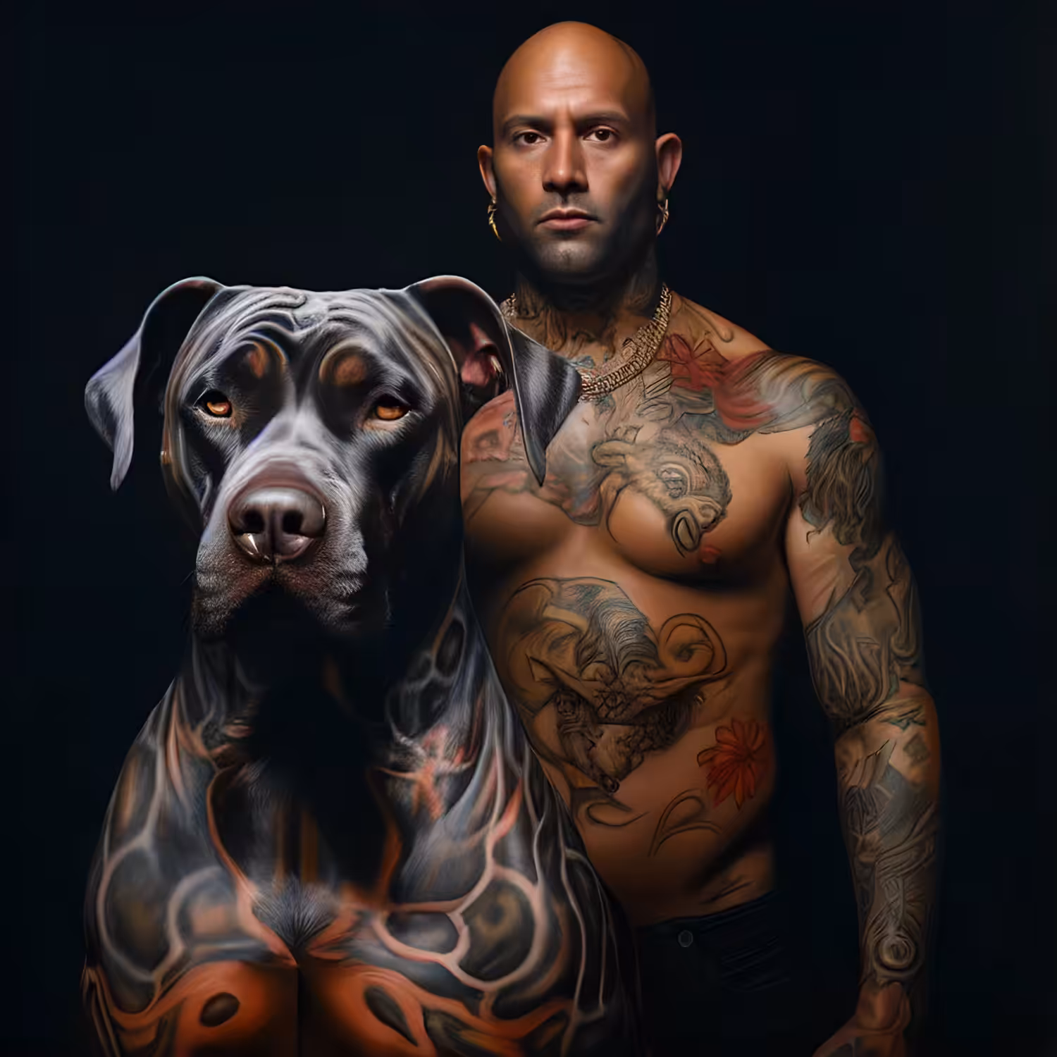 Man and Pet