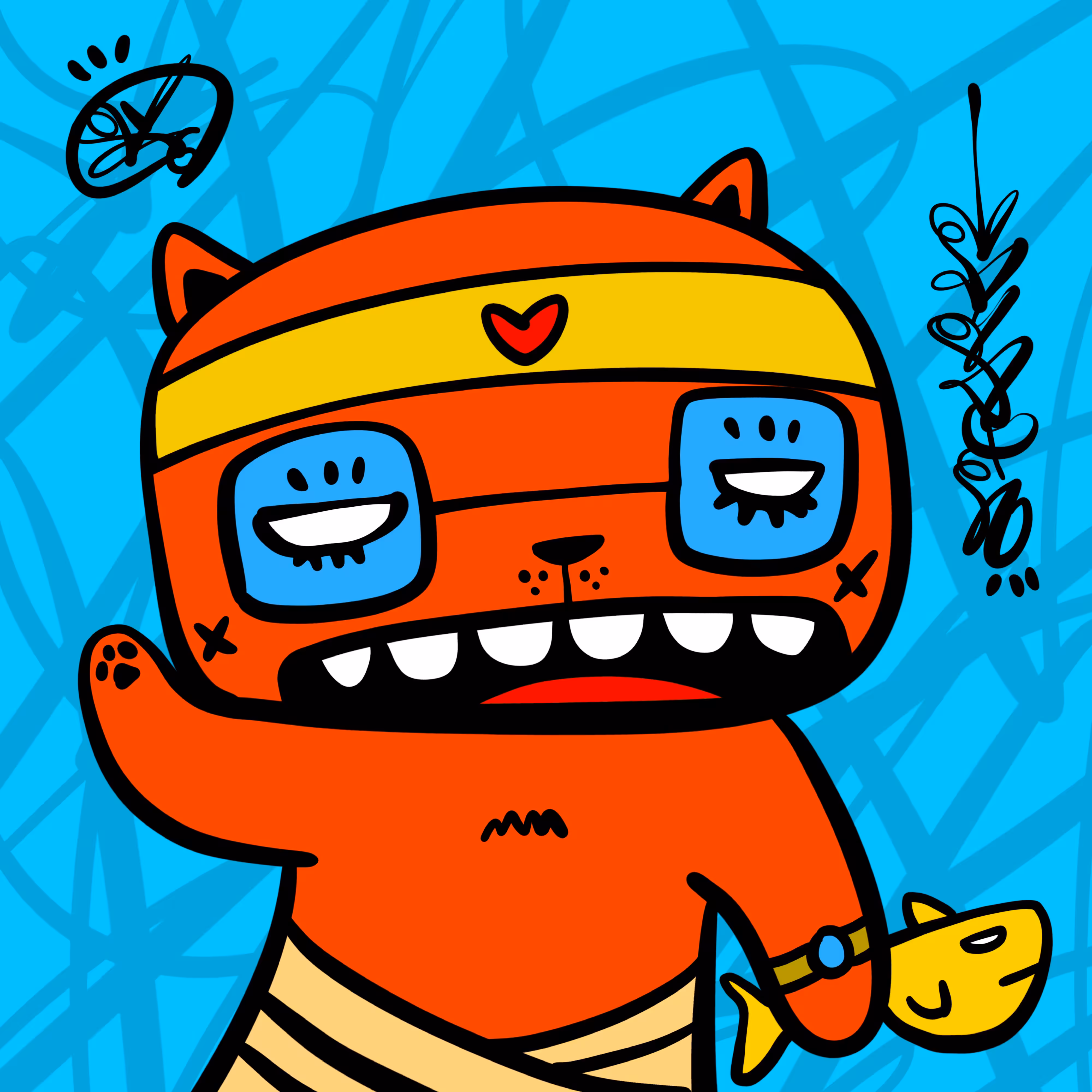 Ugly Kitties by Sabet #138