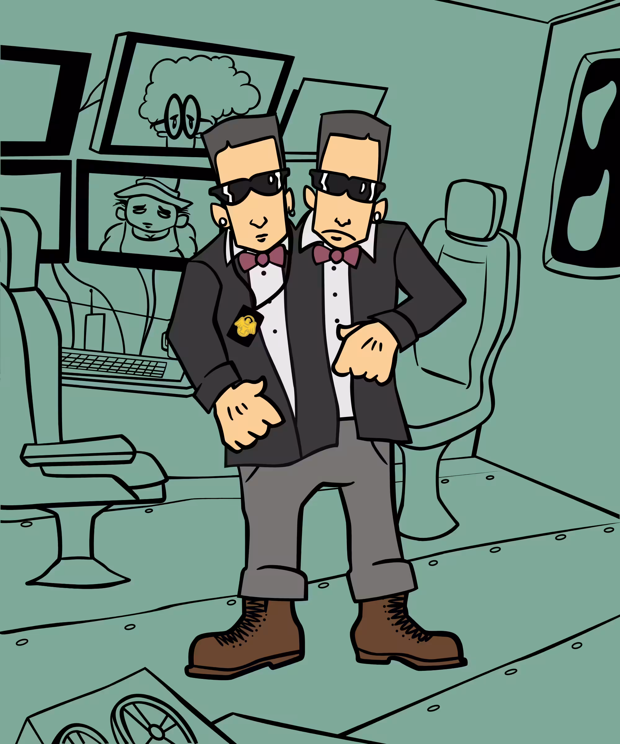 Agents Brown and Knows #153