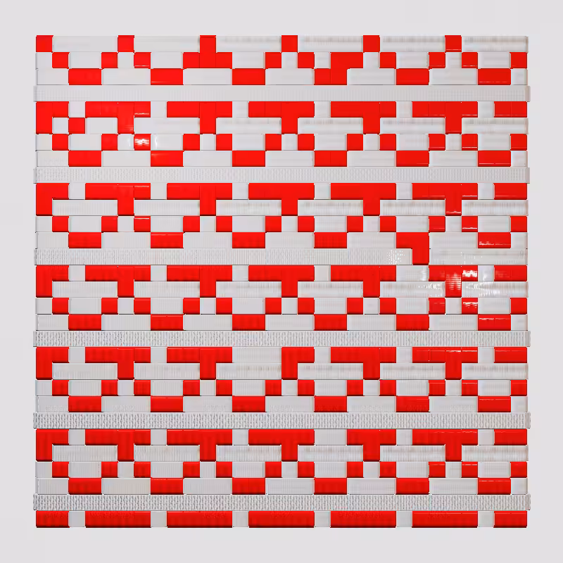 Woven Pattern – Prussian Series #4