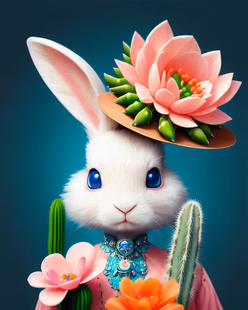 Follow the white rabbit from wonderland