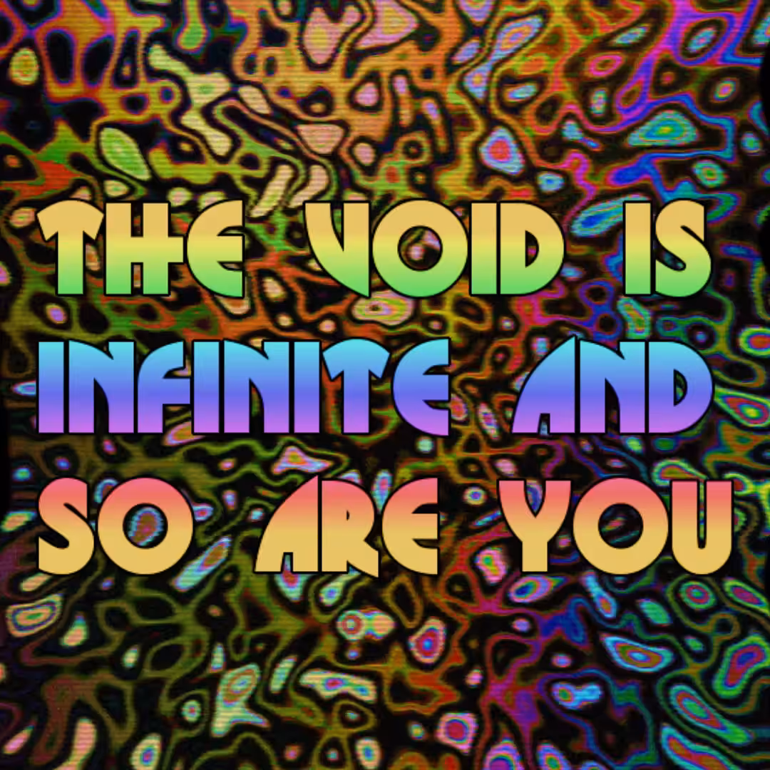 The Void Is Infinite