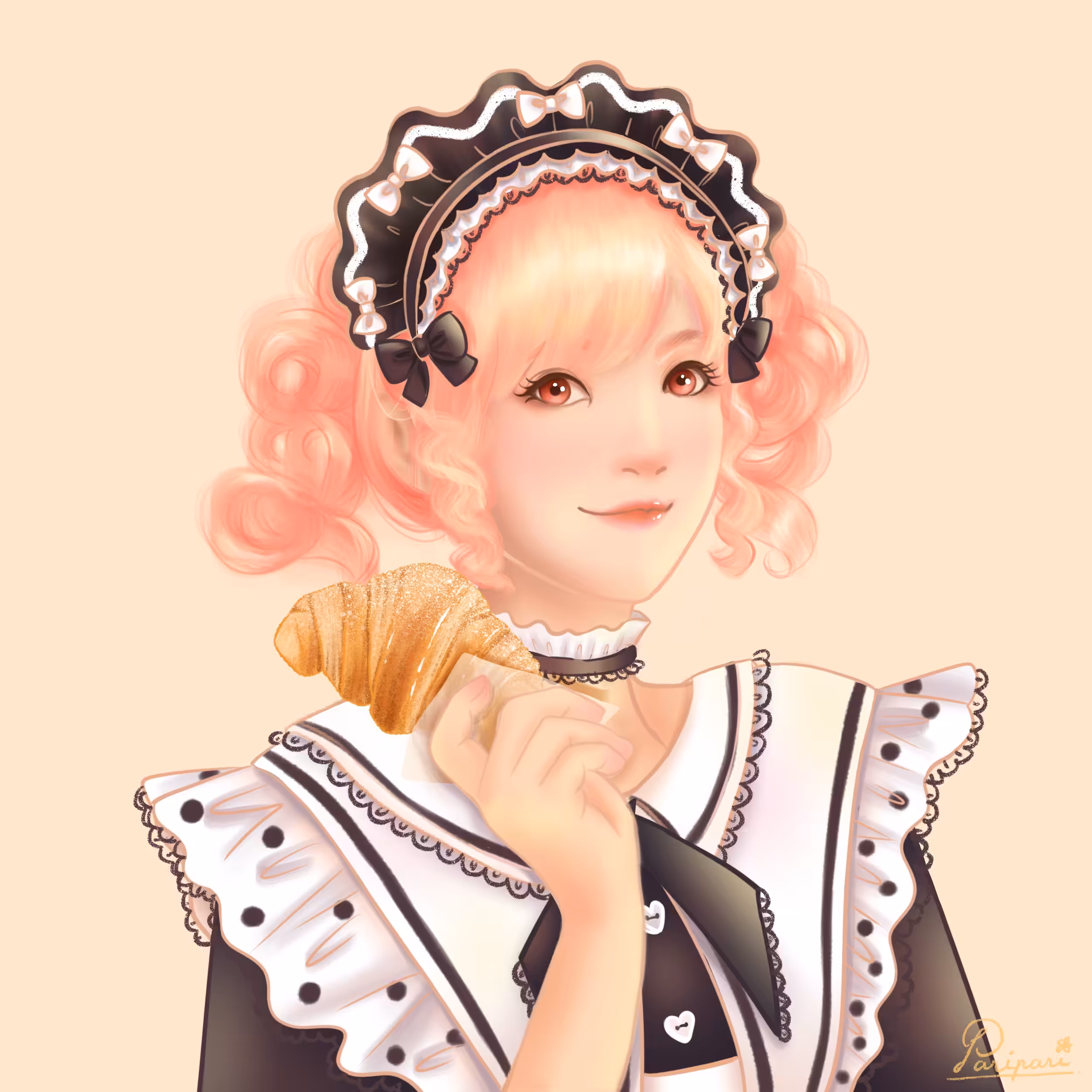 PariPari Angel 017 Croissant Maid