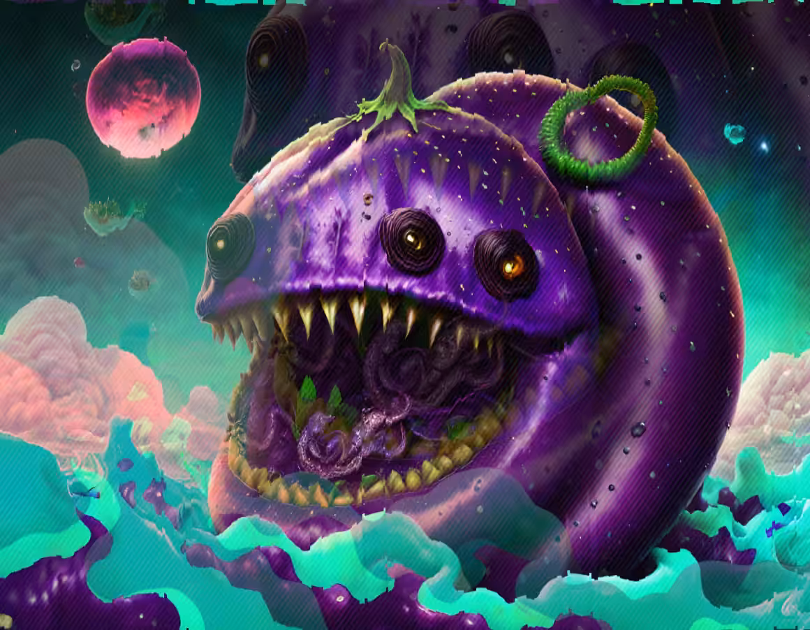 Eggplant Monster