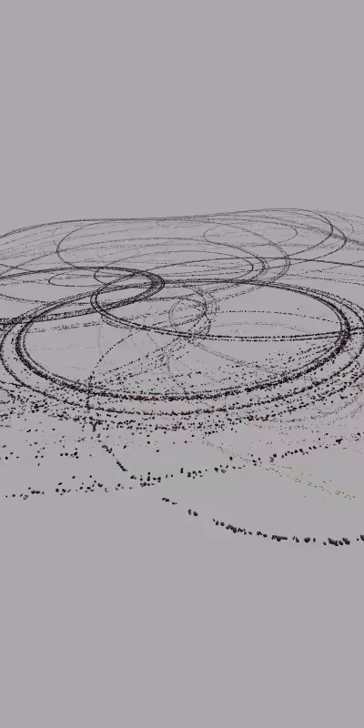 circle drops - 'the passenger' sketches #198