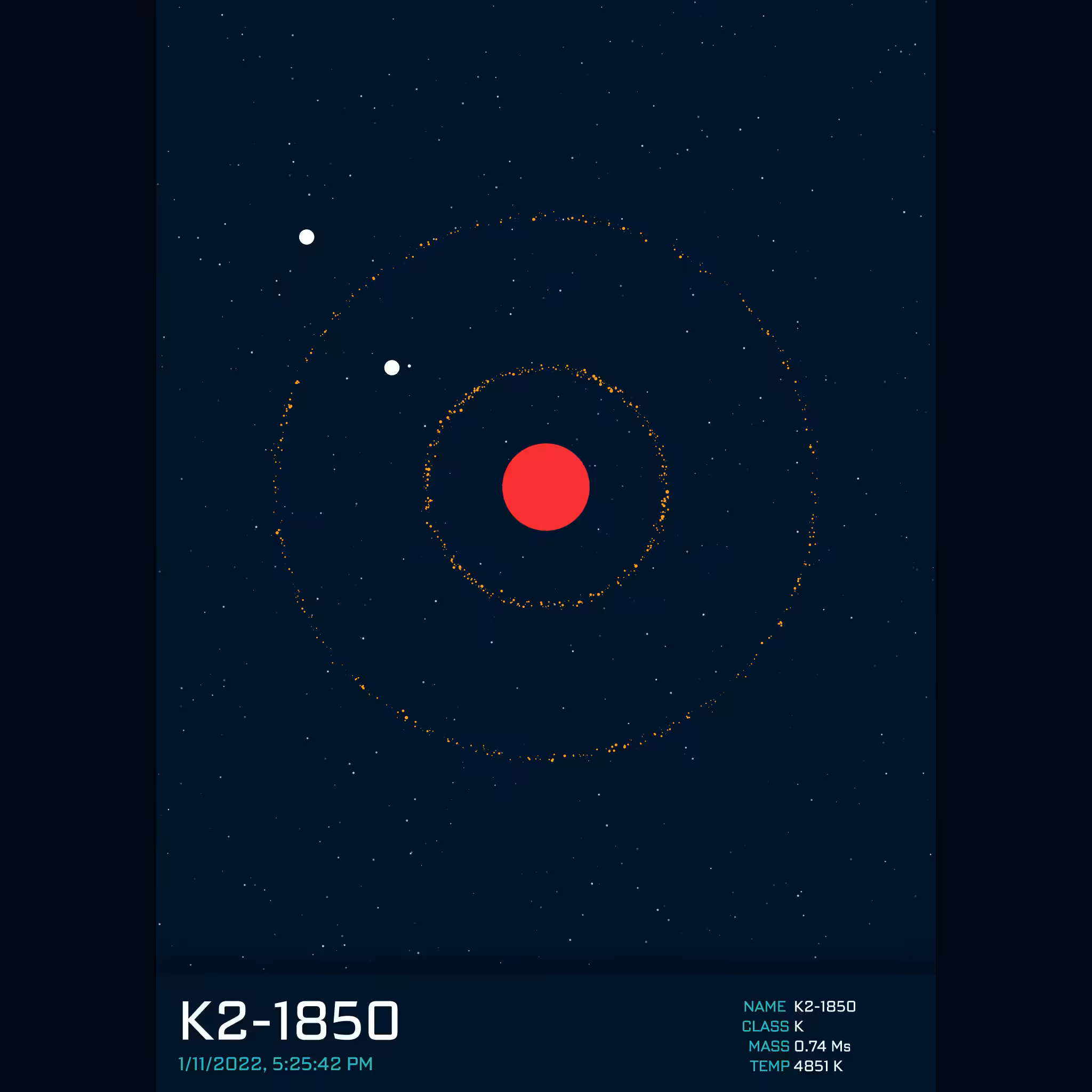 PLANETARY SYSTEM #105