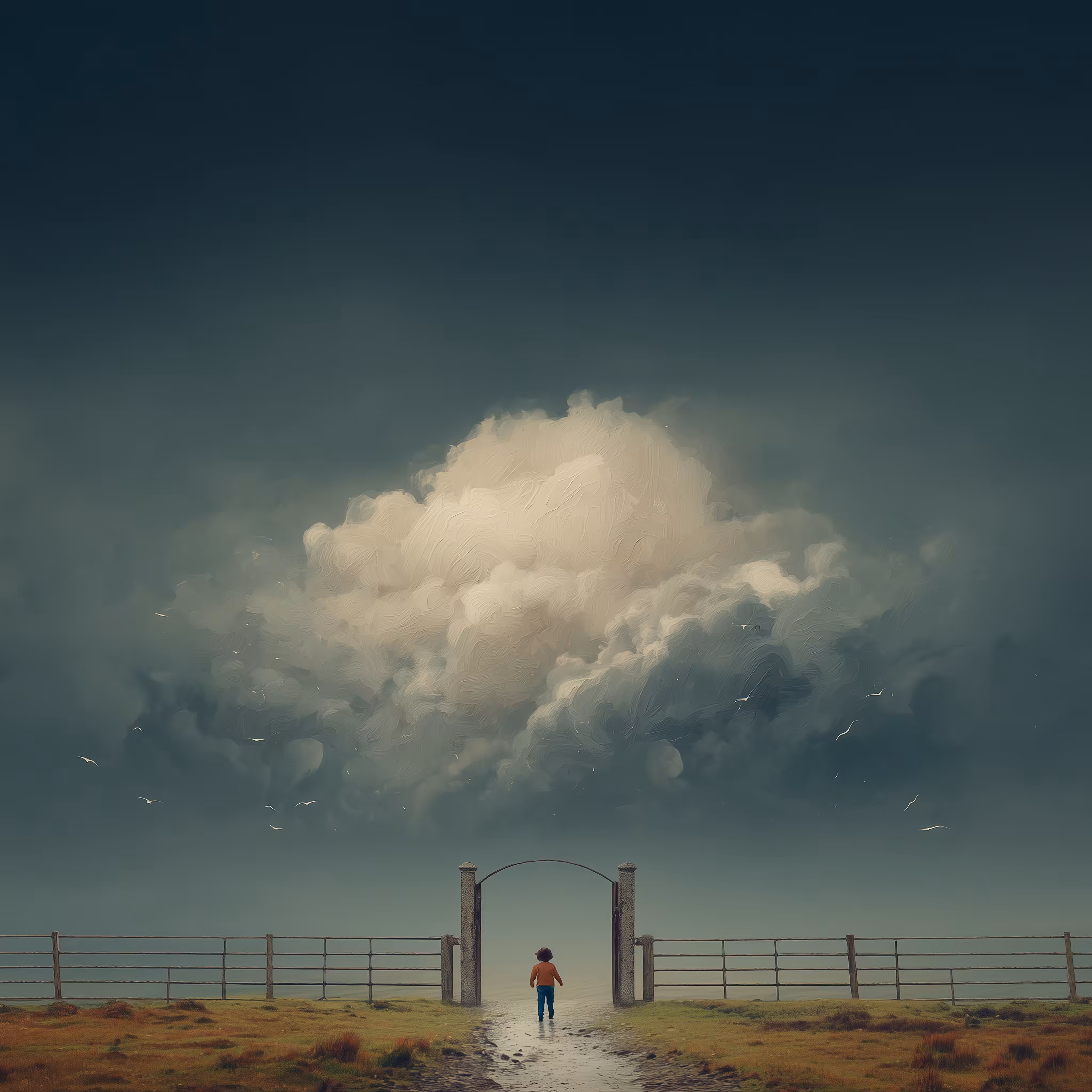 Seagulls at the Gate of Heaven