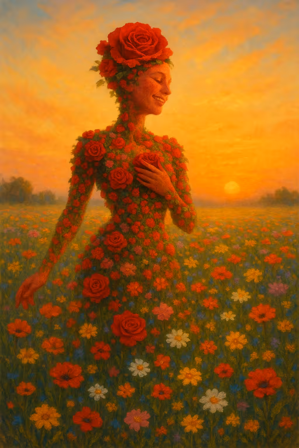 Blossom of Love at Dawn