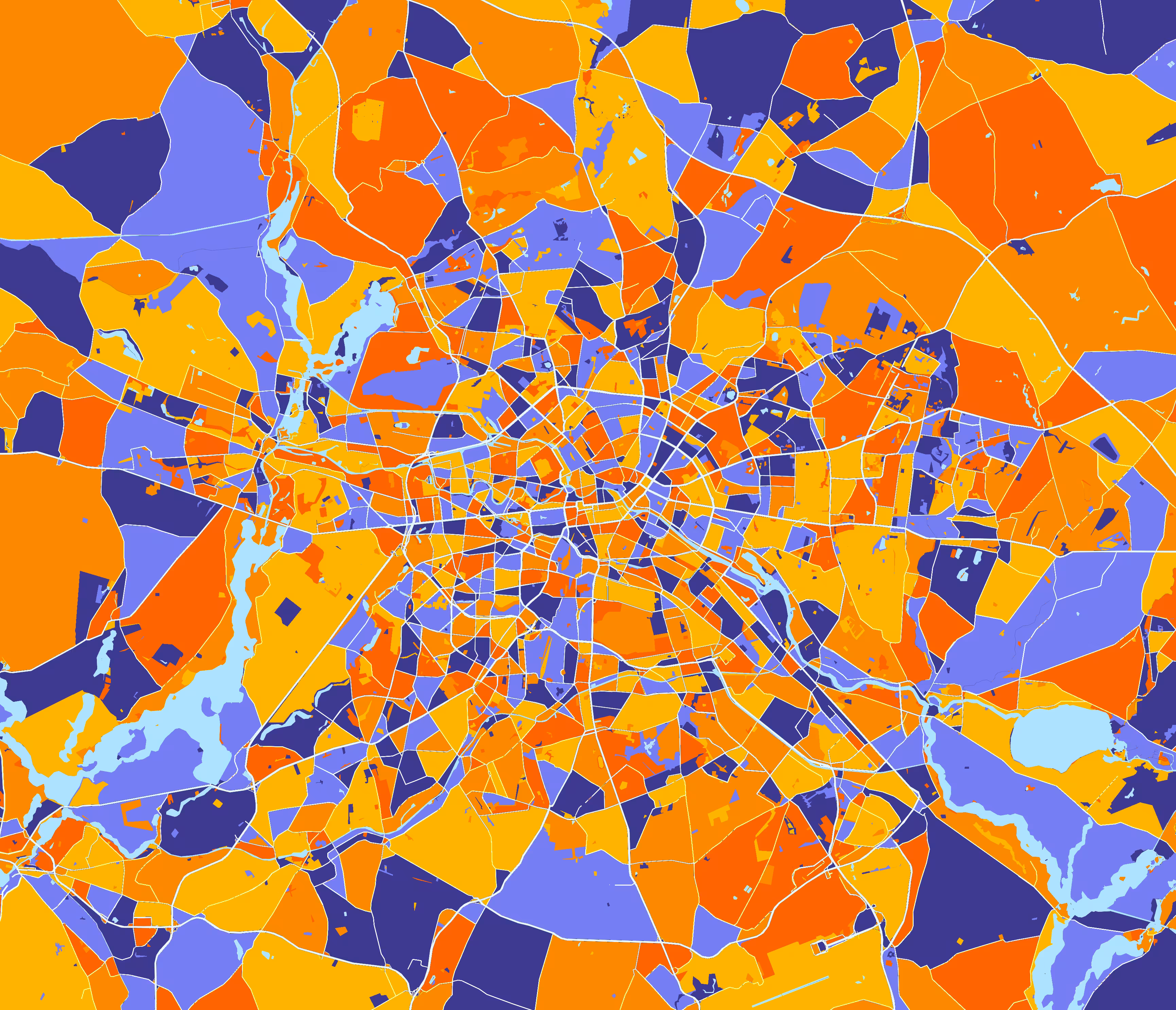 Berlin, Germany - MapArt #6