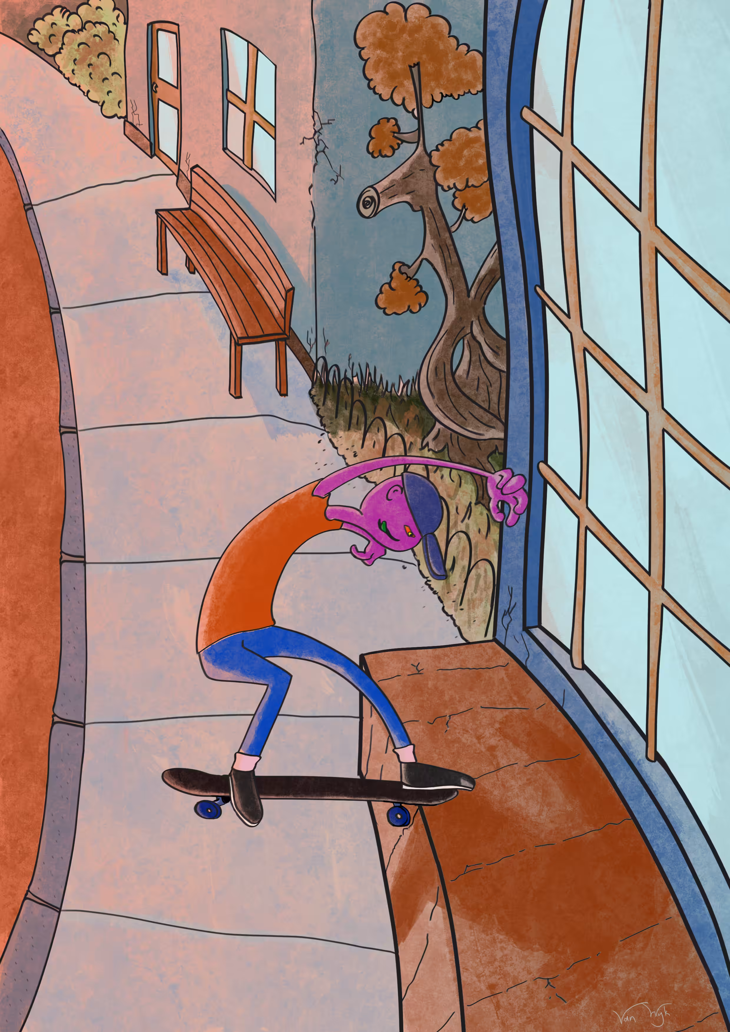 Frontside Noseslide