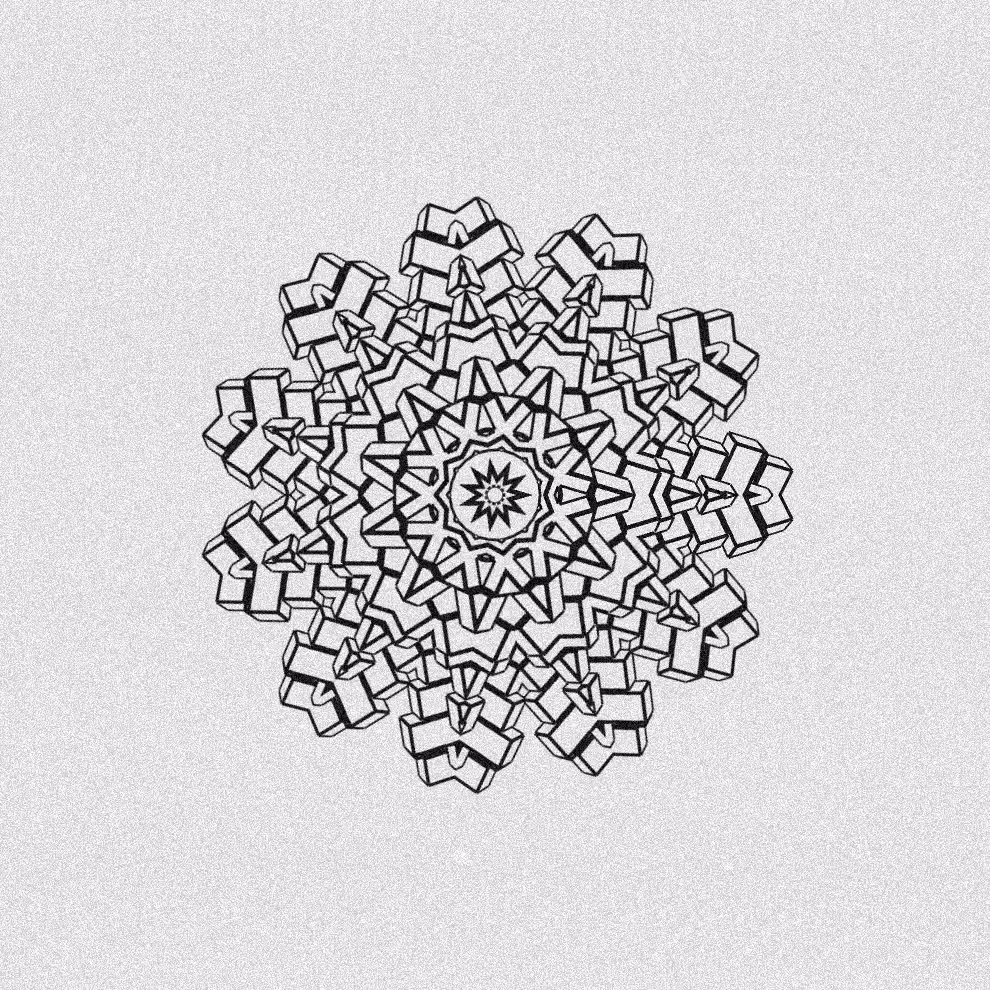 Monochrome Kaleido #330