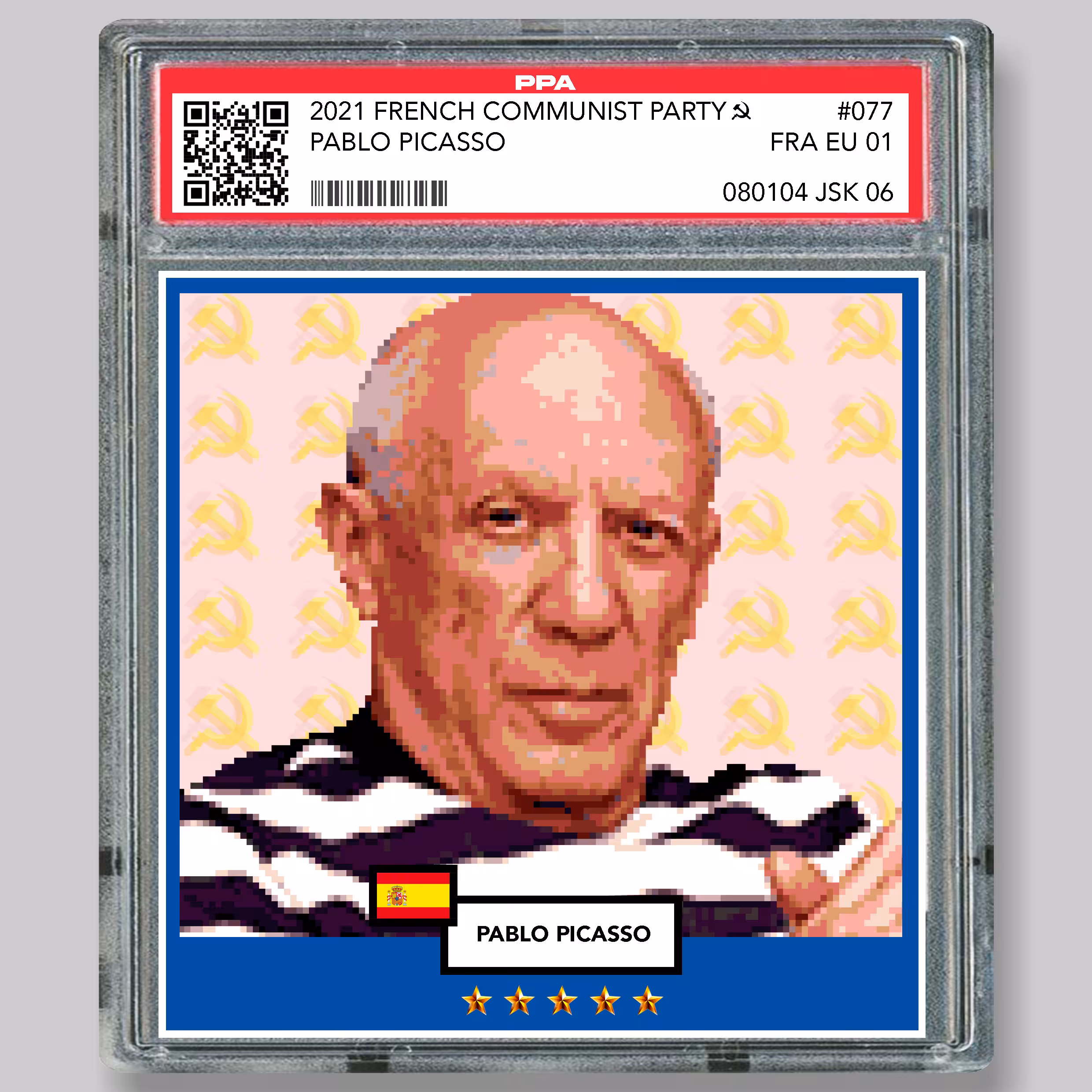 077 Pablo Picasso "French communist party"