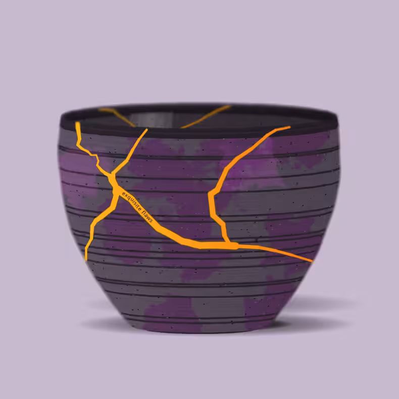 Kintsugi Pottery #12