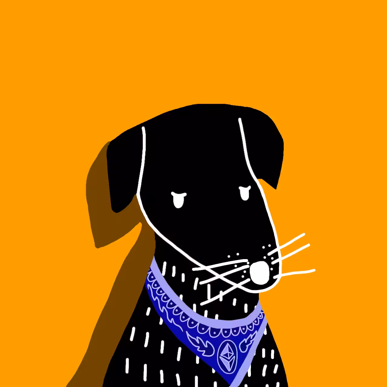 Nunin black dog.#03