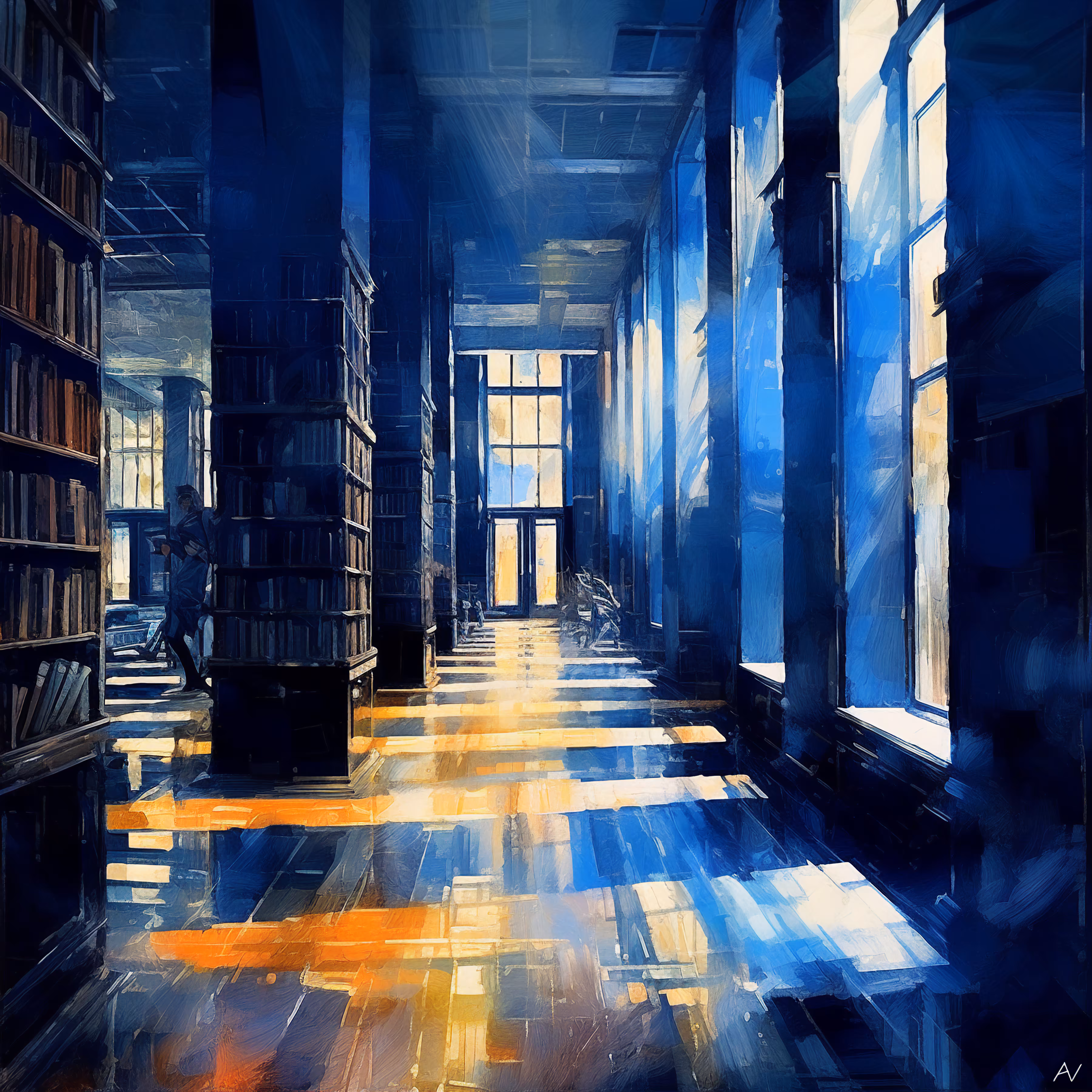 urban scenes * library