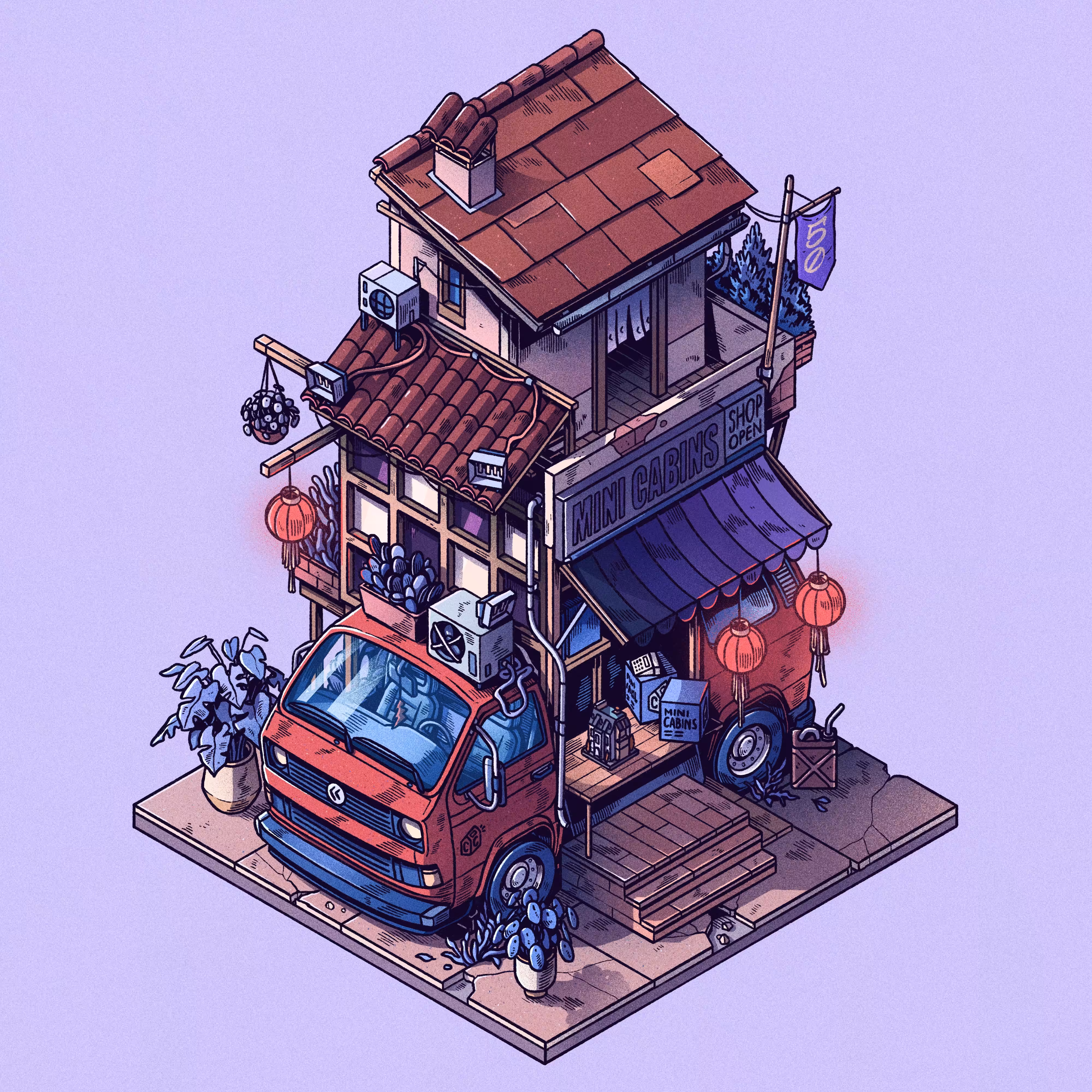 Curious Cabins #50: Caravan #715