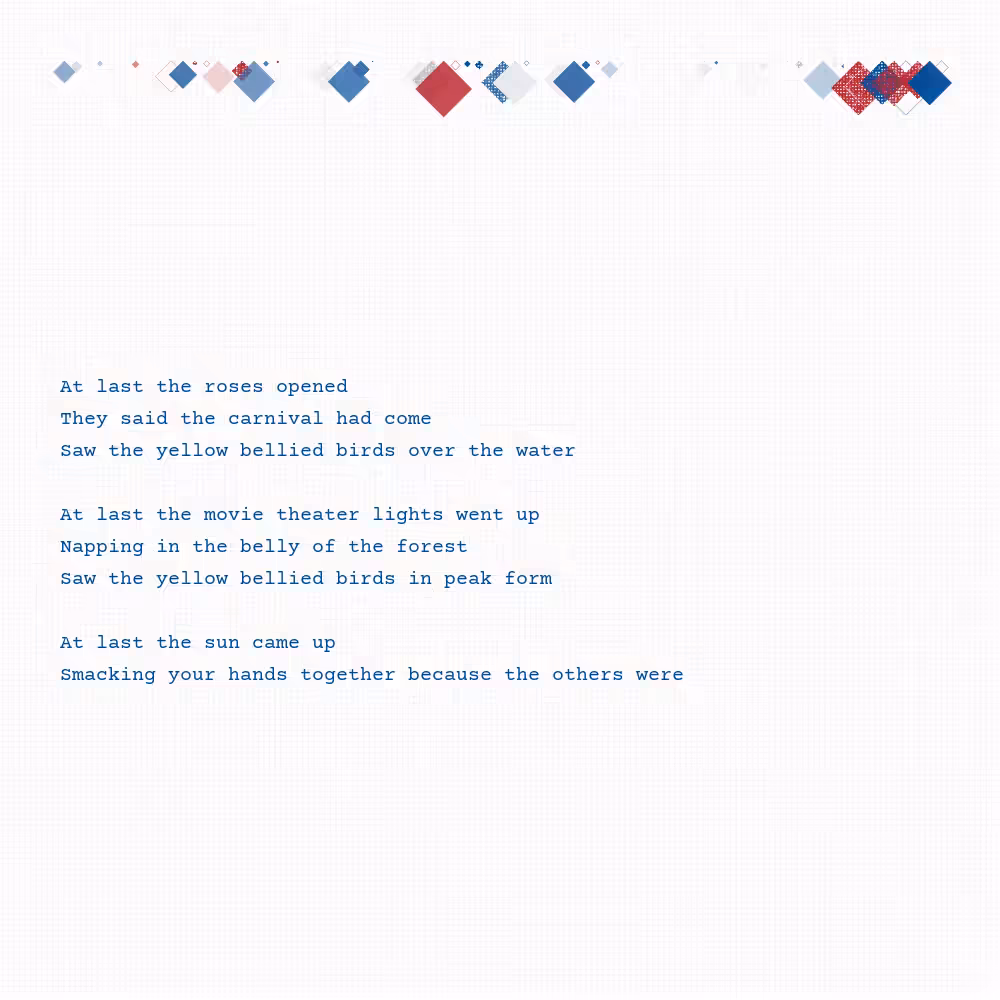 A Painter a Poet #7