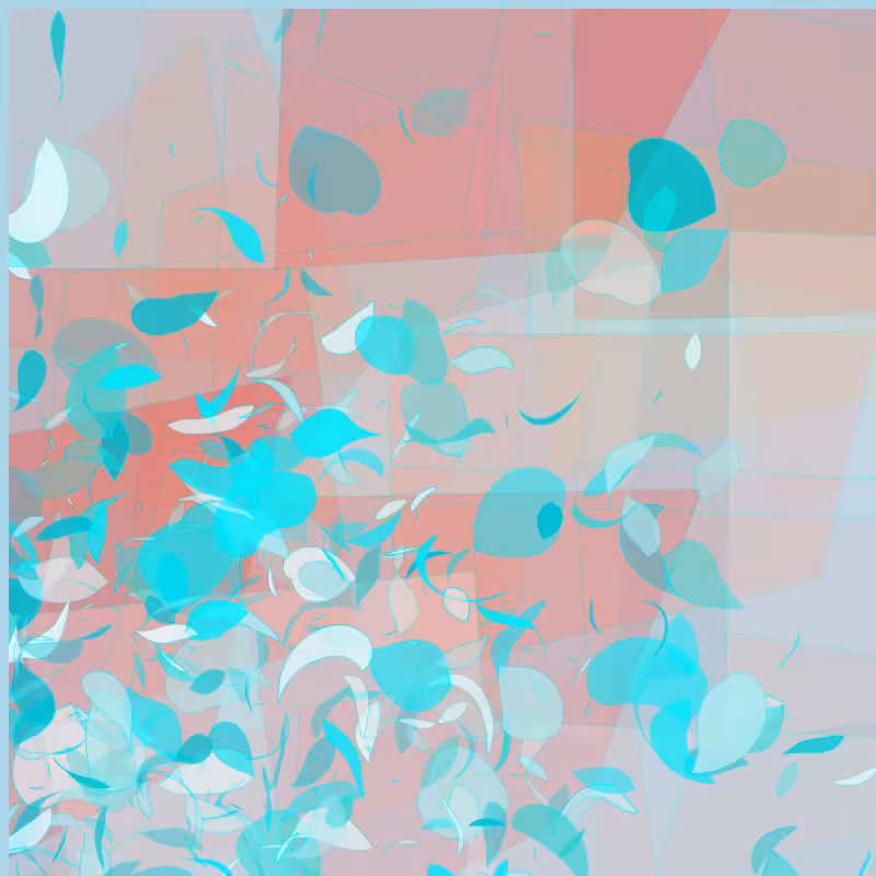 Leaves and glasses #3