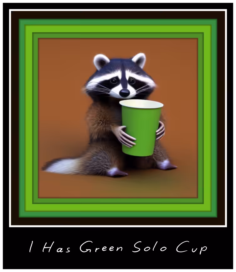 I Has Green Solo Cup