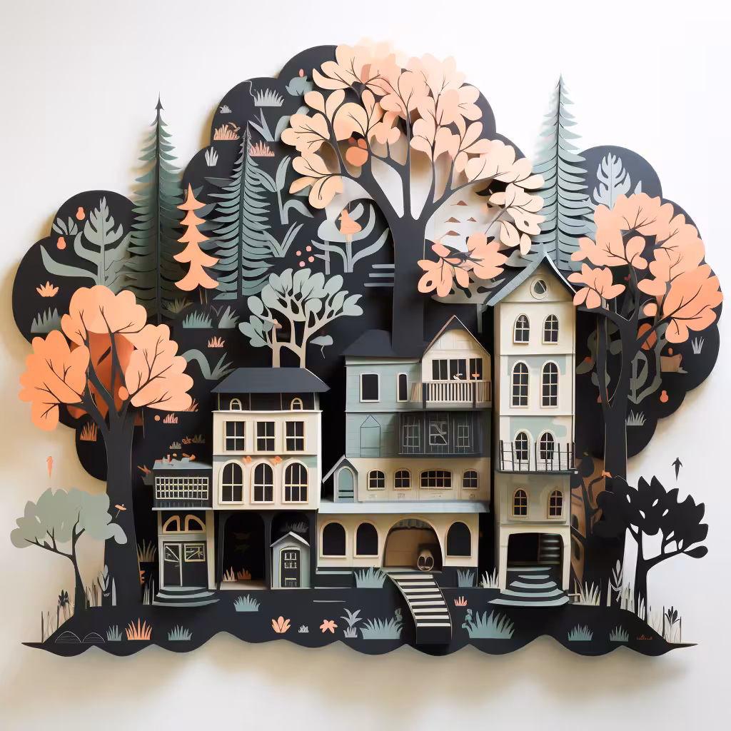 House in the woods #13