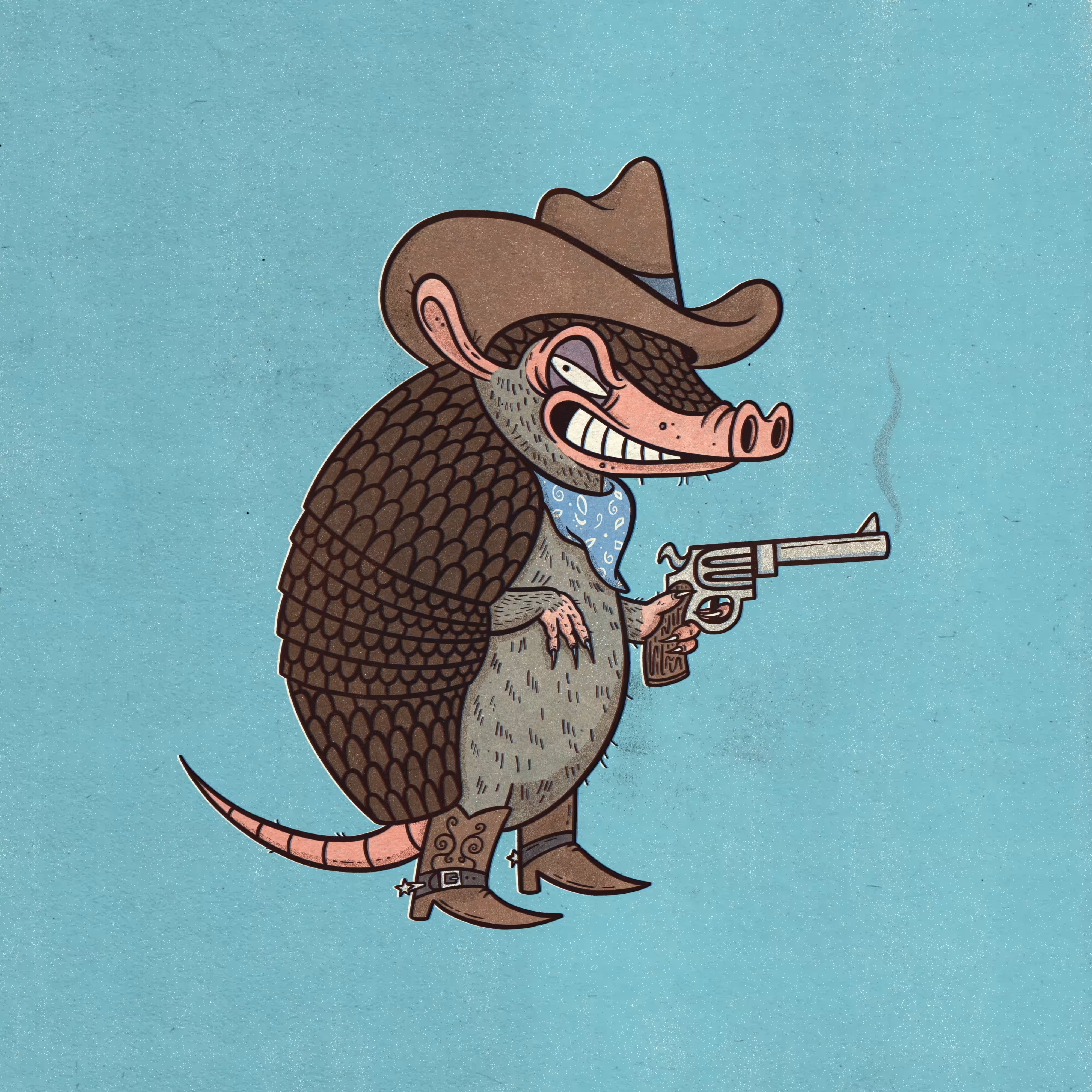 Cowboy Armadillo