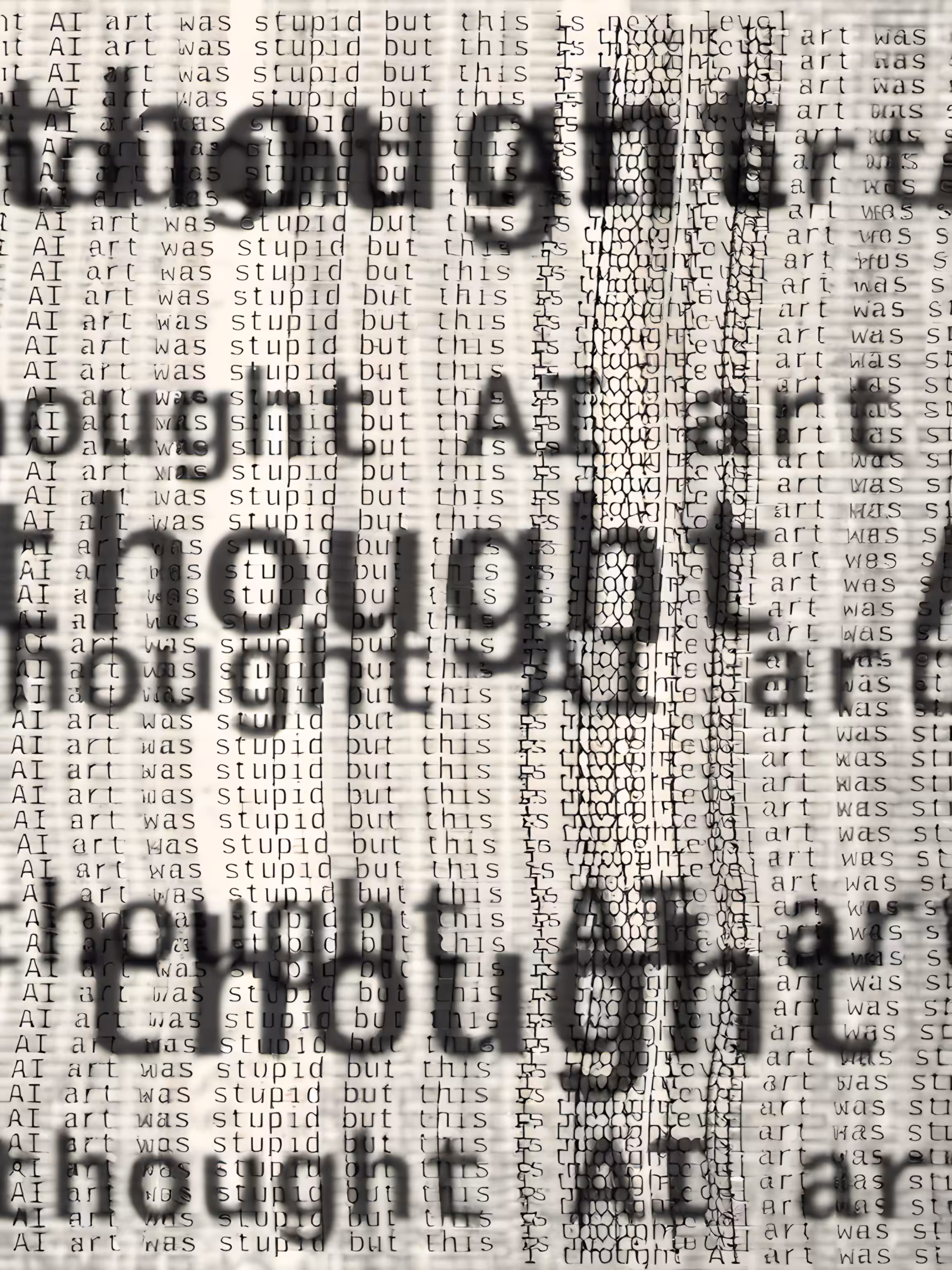 Is it AI art if a human designed it? #65